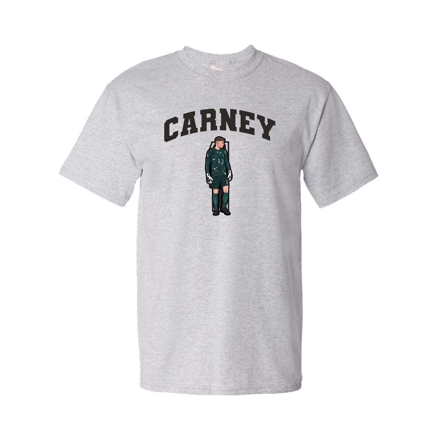 Youth Tee — Number in Grey