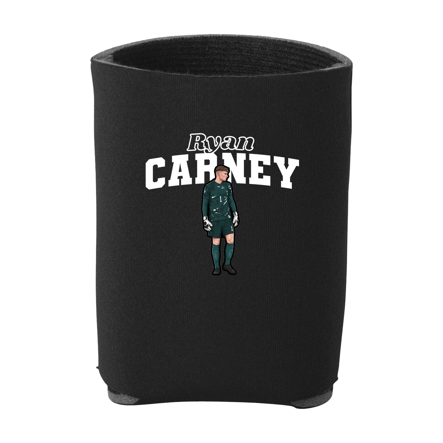Can Holder — Name Arch in Black
