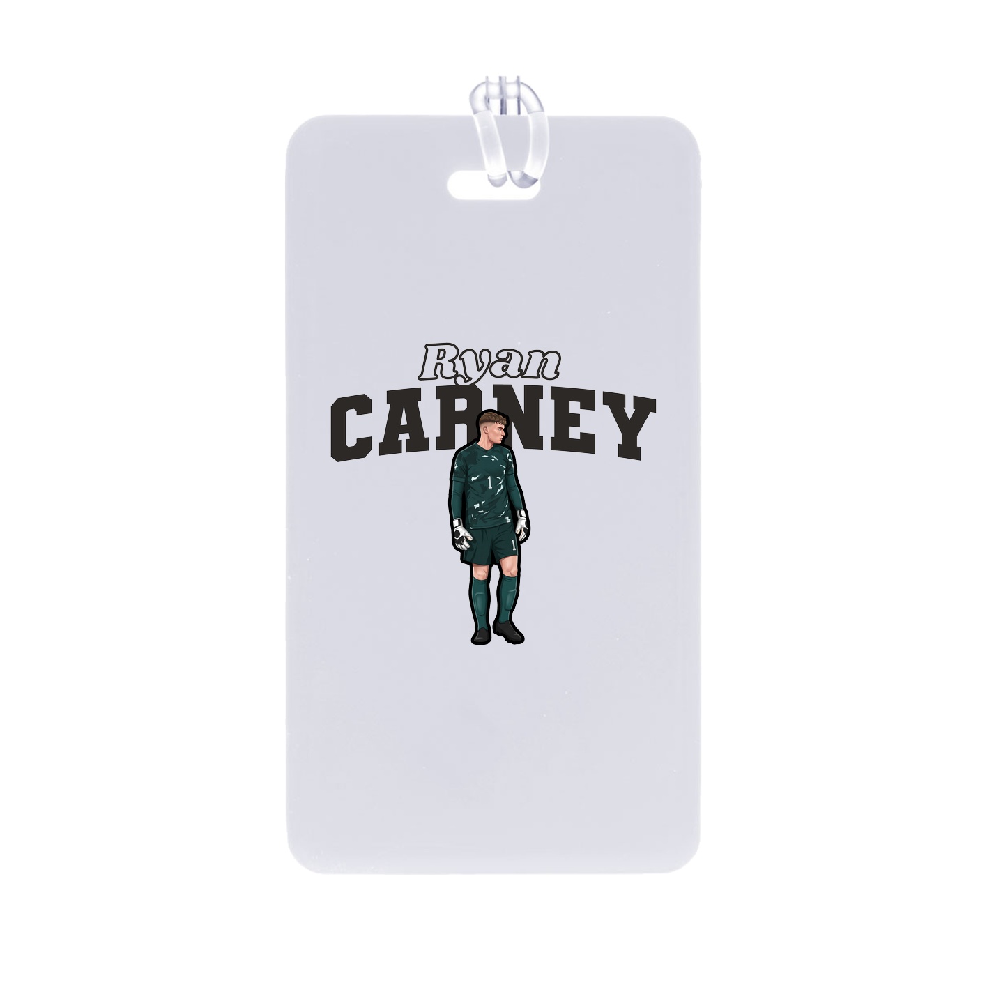 Bag Tag — Name Arch in Classic