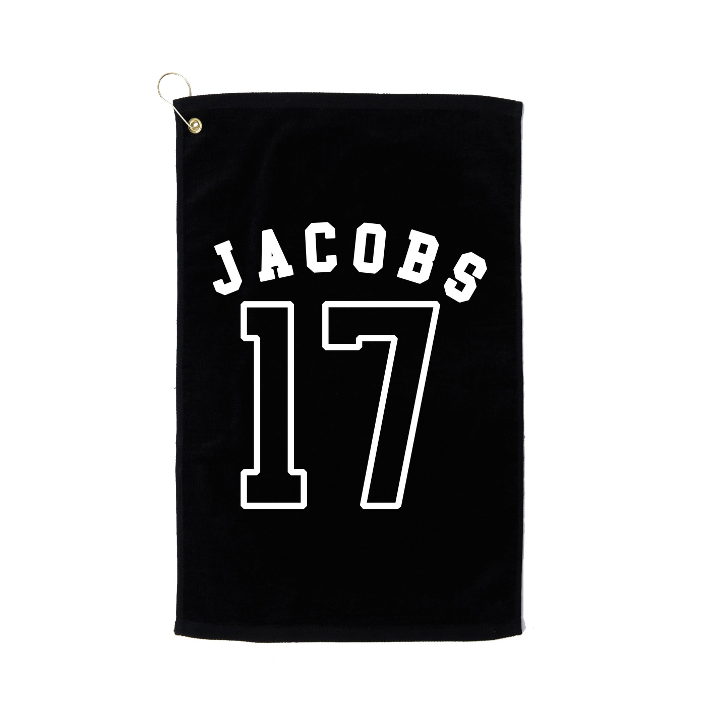 Golf Towel — Shirsey Arch in Black