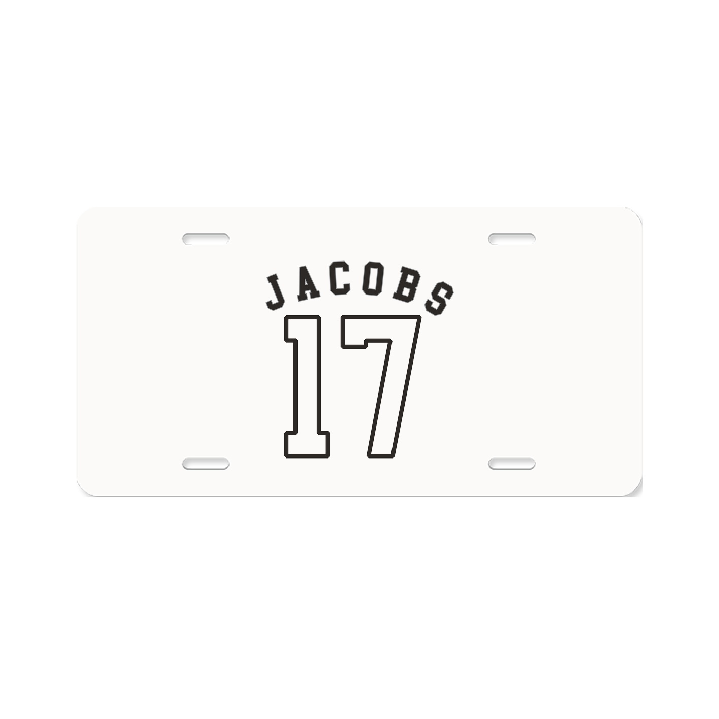 License Plate — Shirsey Arch in Classic