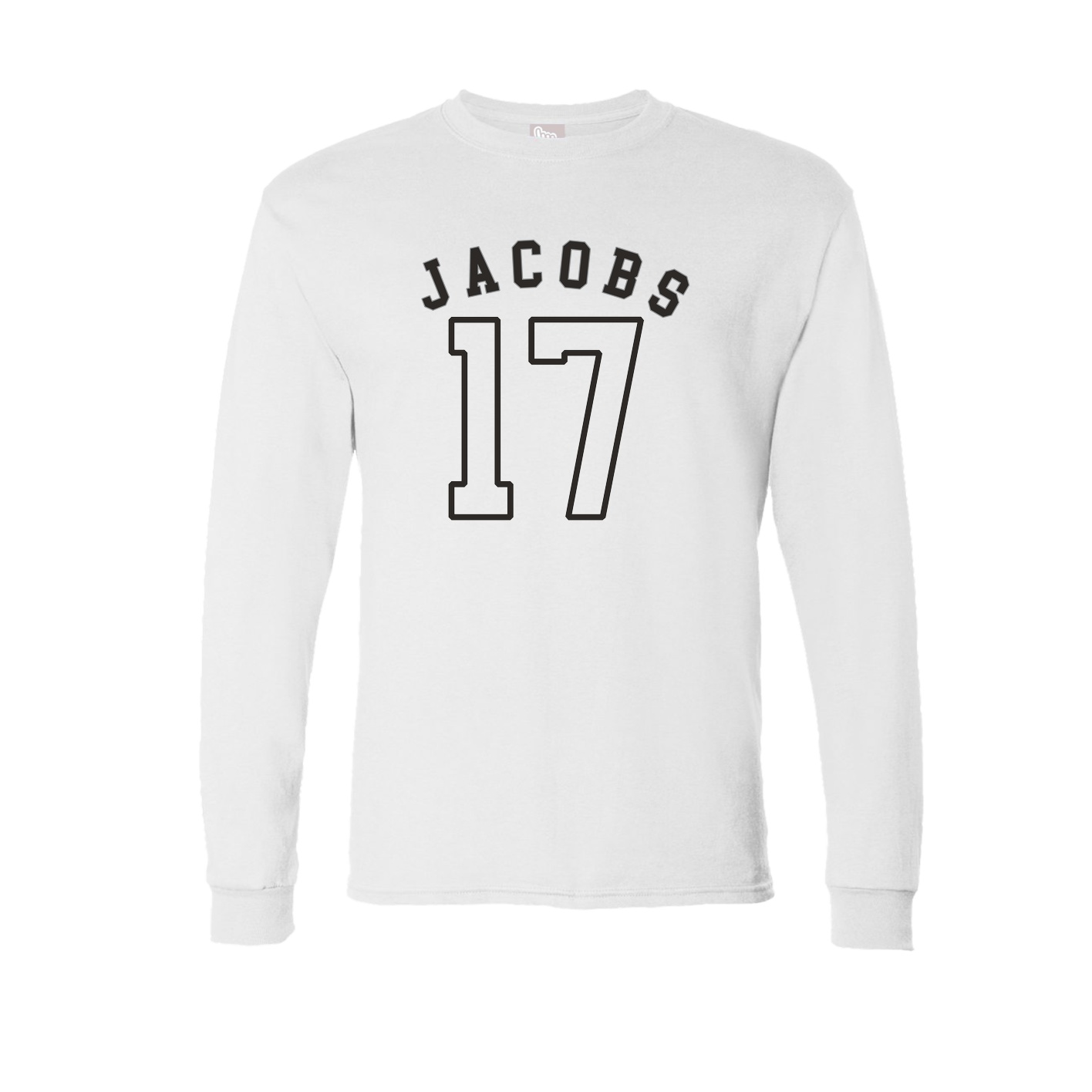 Long Sleeve Tee — Shirsey Arch in White