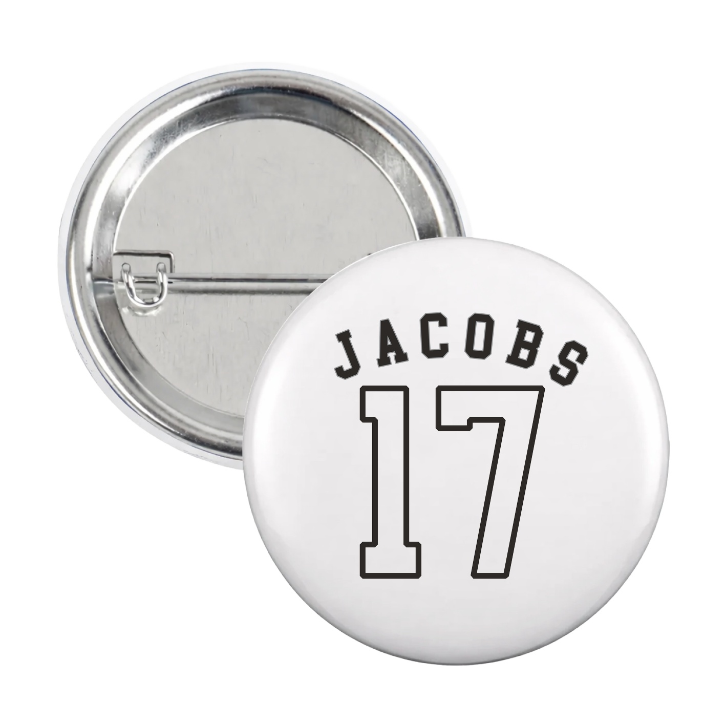 Game Day Button — Shirsey Arch in White