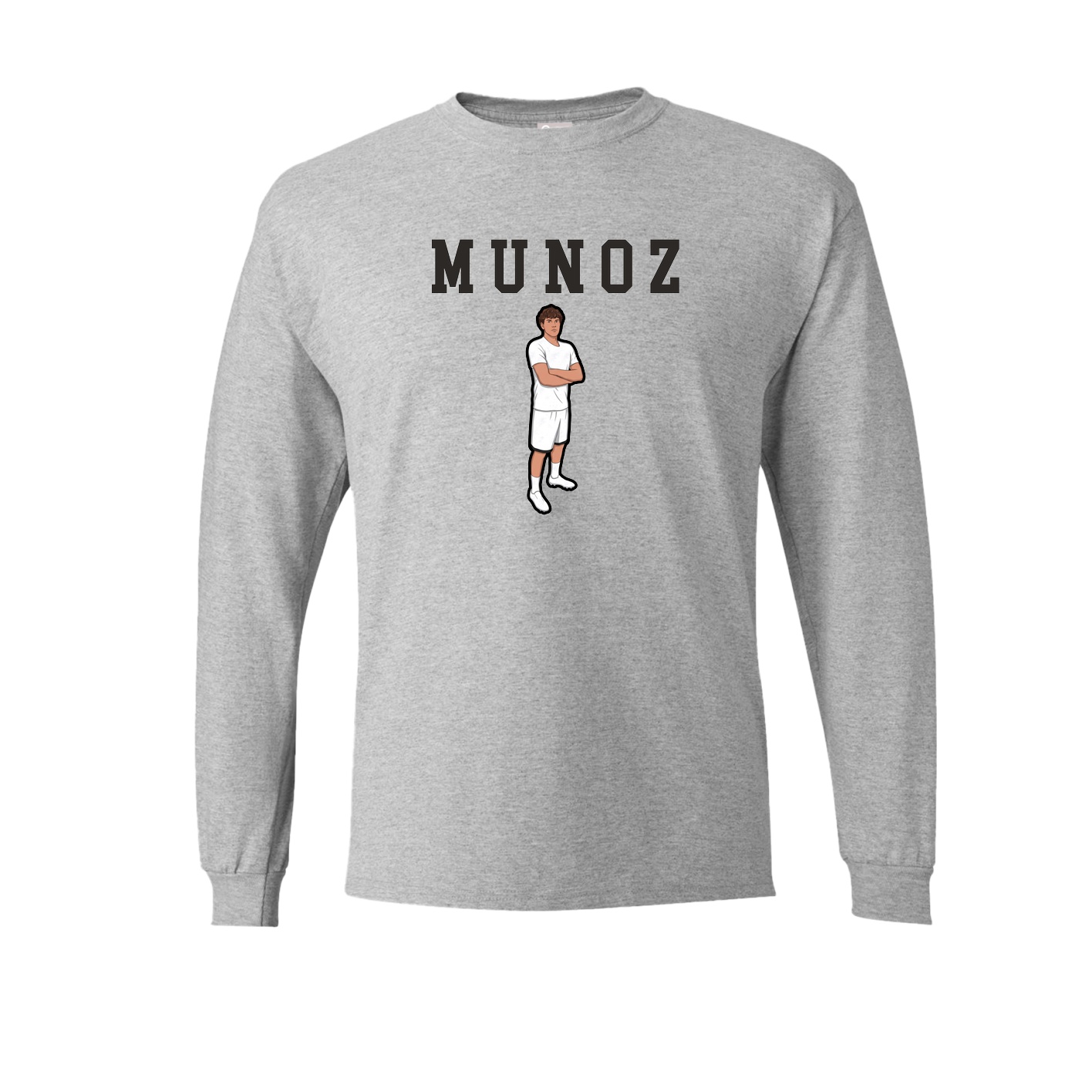 Long Sleeve Tee — Shirsey in Grey