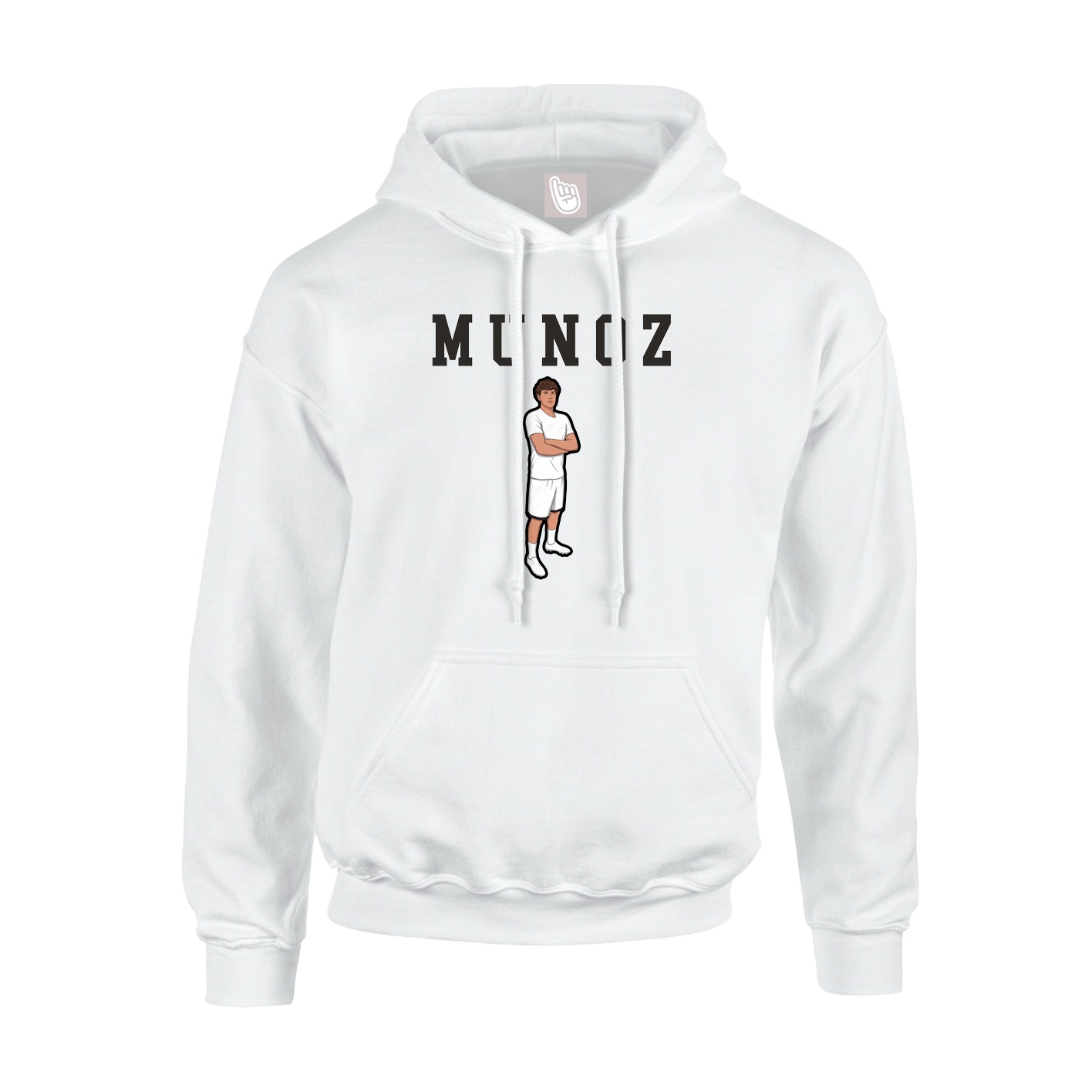 Youth Hoodie — Shirsey in White