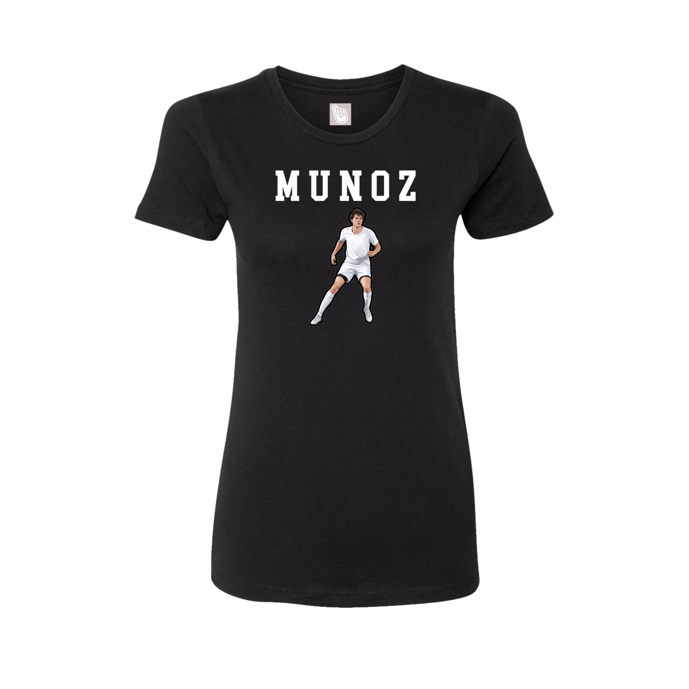 Fitted Women's Tee — Shirsey in Black