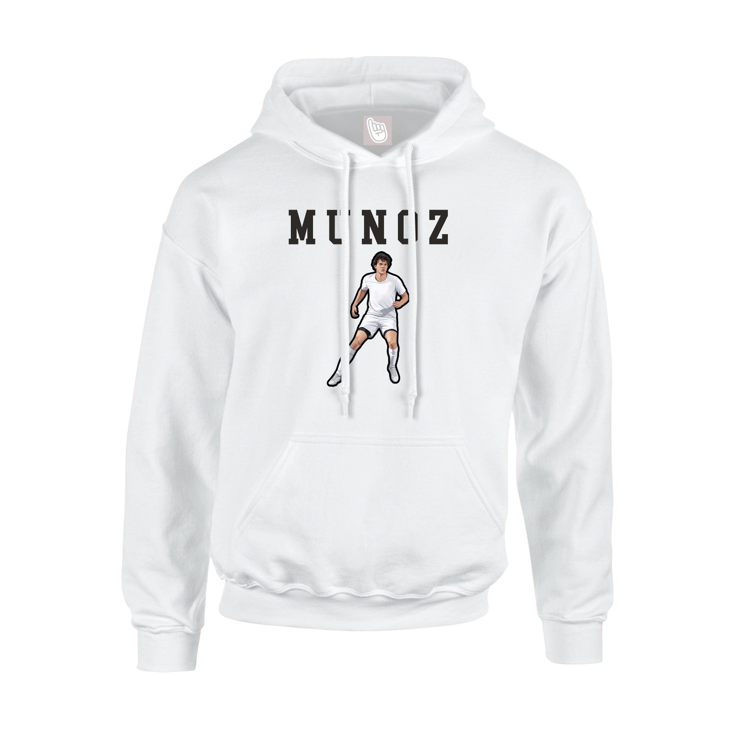 Hoodie — Shirsey in White