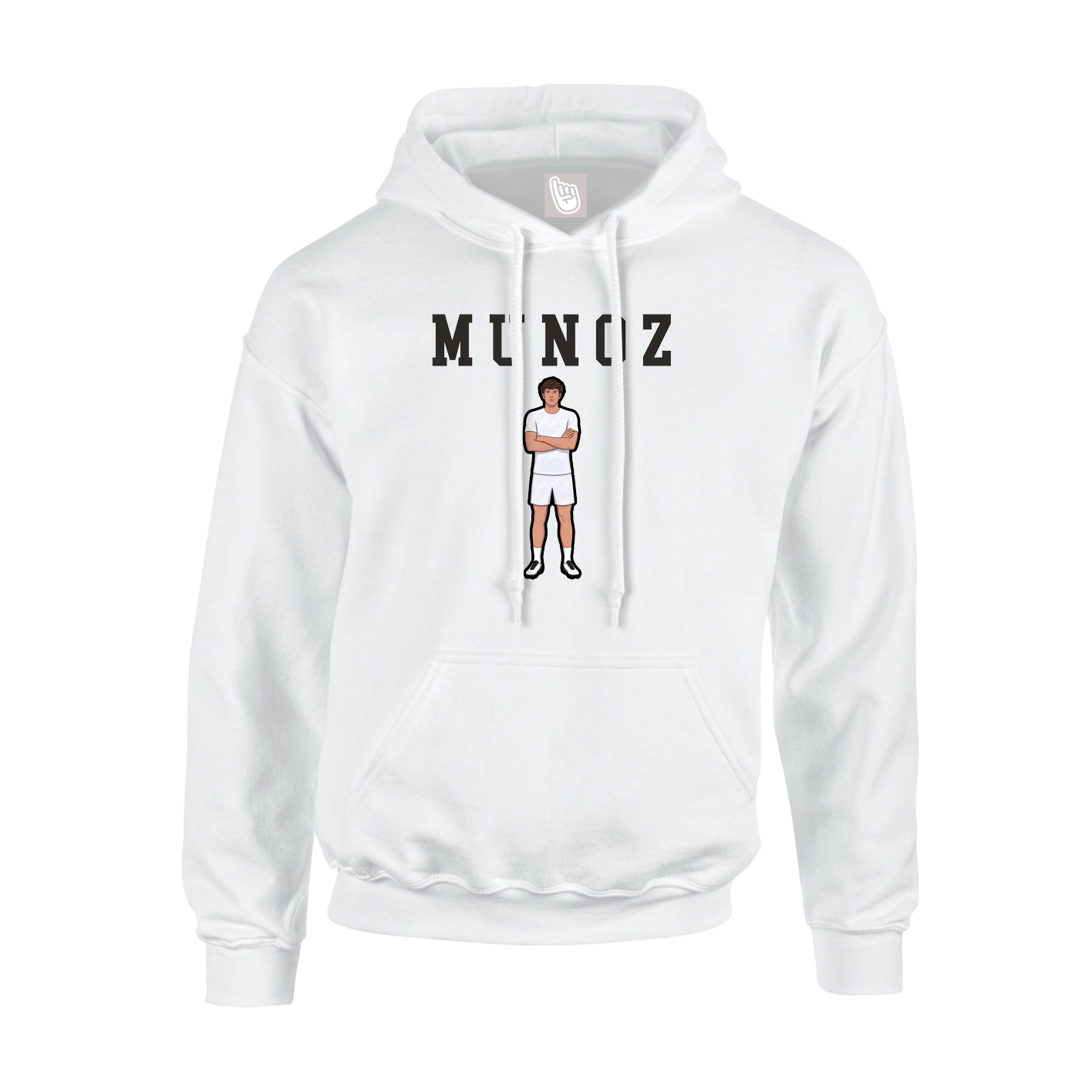Youth Hoodie — Shirsey in White