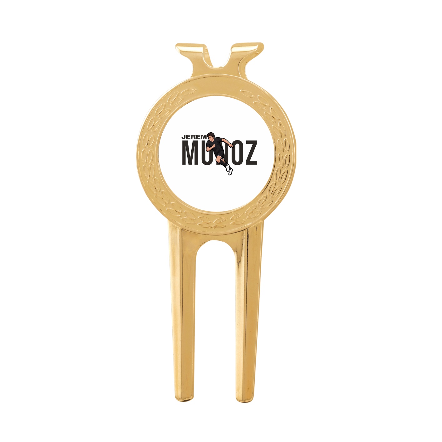Divot Tool with Ball Marker — Player Name in Classic