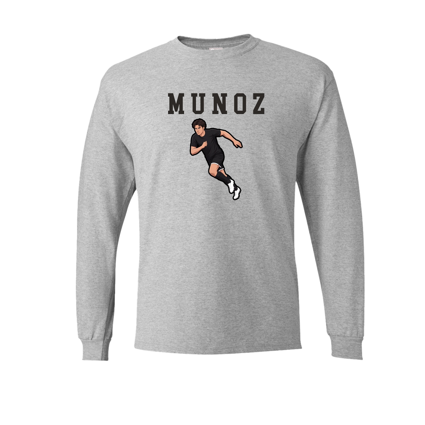 Long Sleeve Tee — Shirsey in Grey