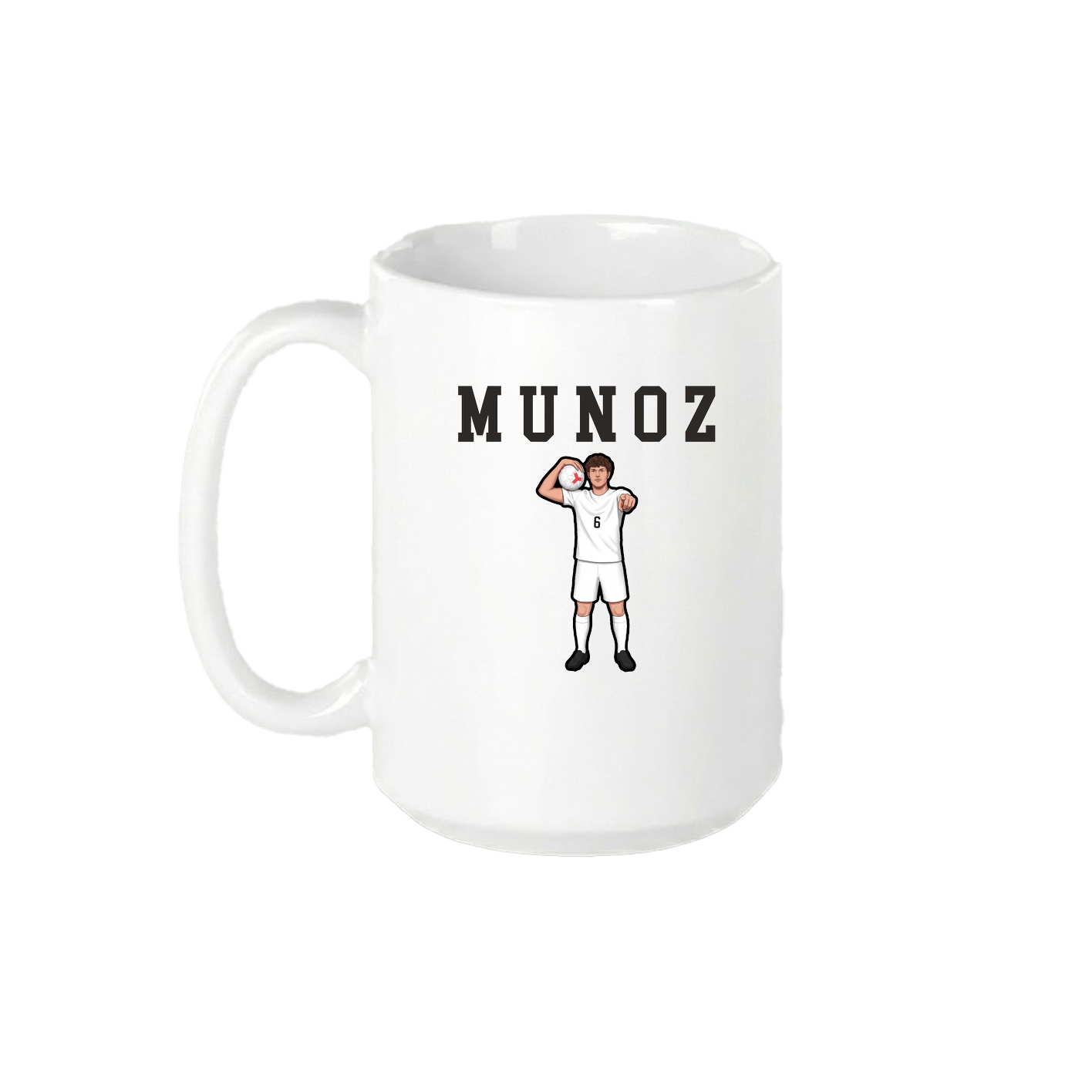 15oz Coffee Mug — Shirsey in White