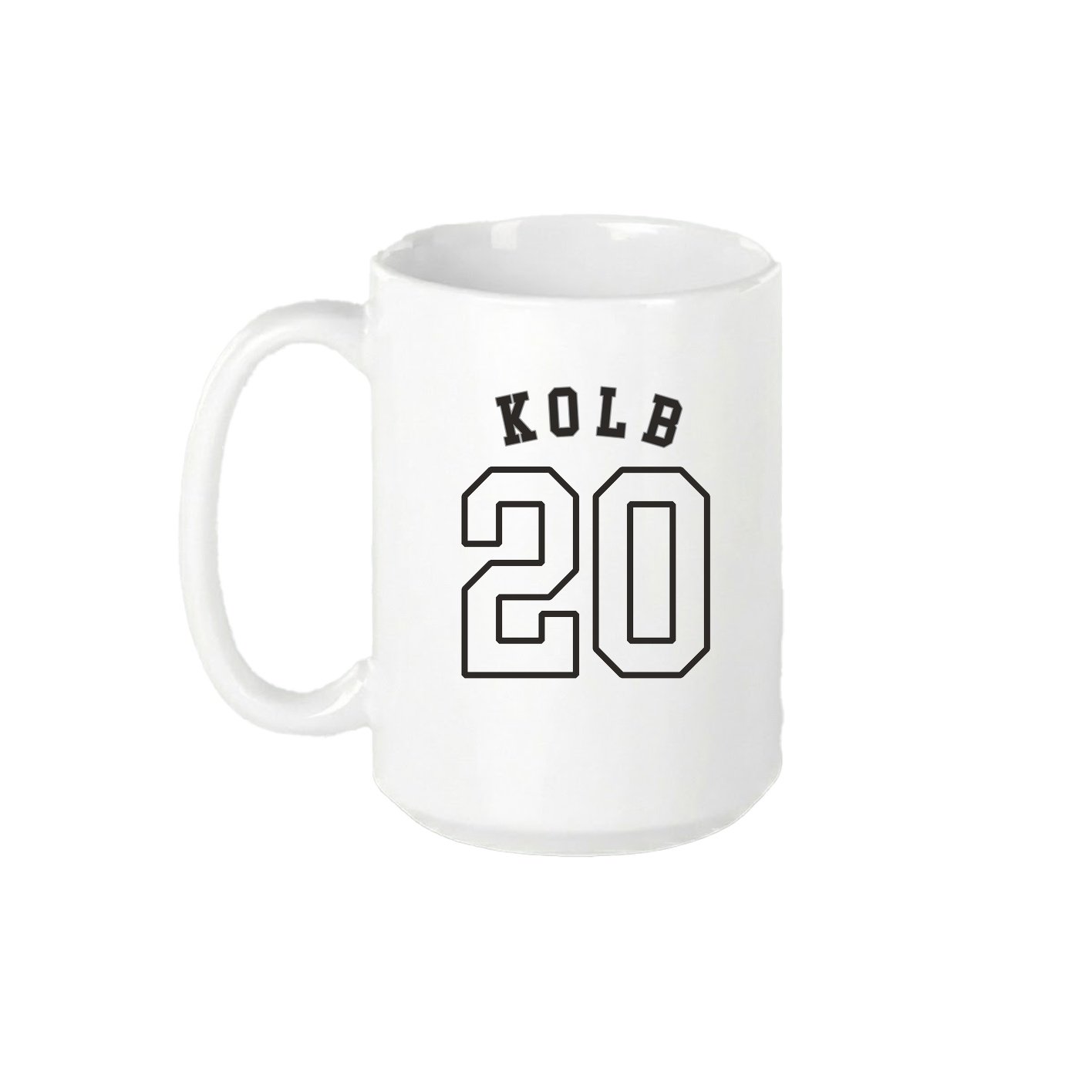 15oz Coffee Mug — Shirsey Arch in White