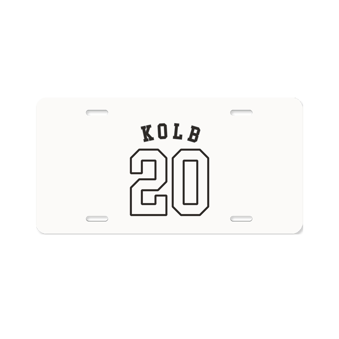 License Plate — Shirsey Arch in Classic
