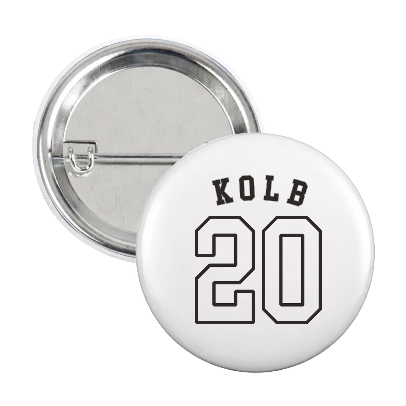 Game Day Button — Shirsey Arch in White