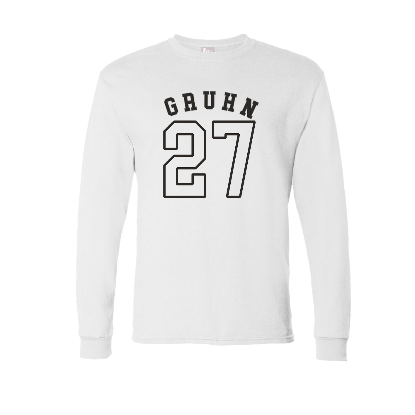 Long Sleeve Tee — Shirsey Arch in White
