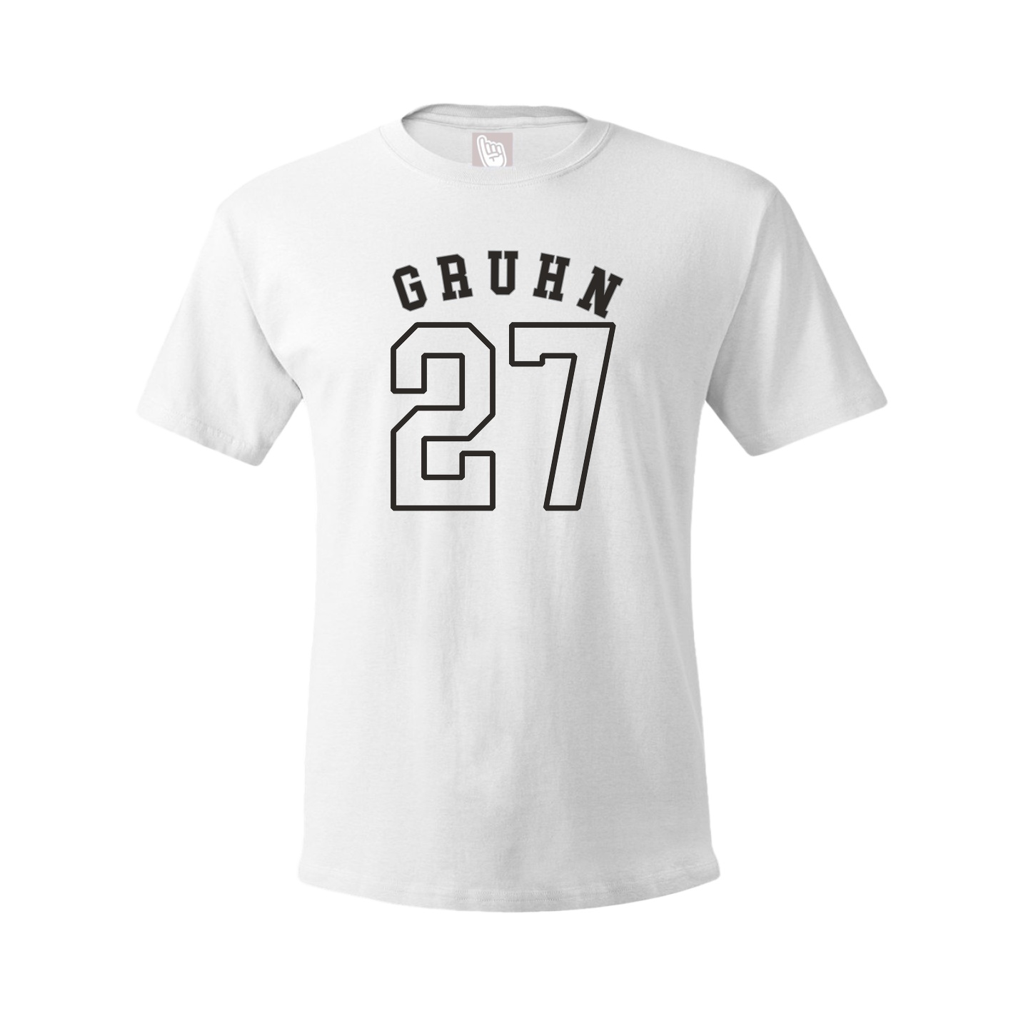 Youth Tee — Shirsey Arch in White