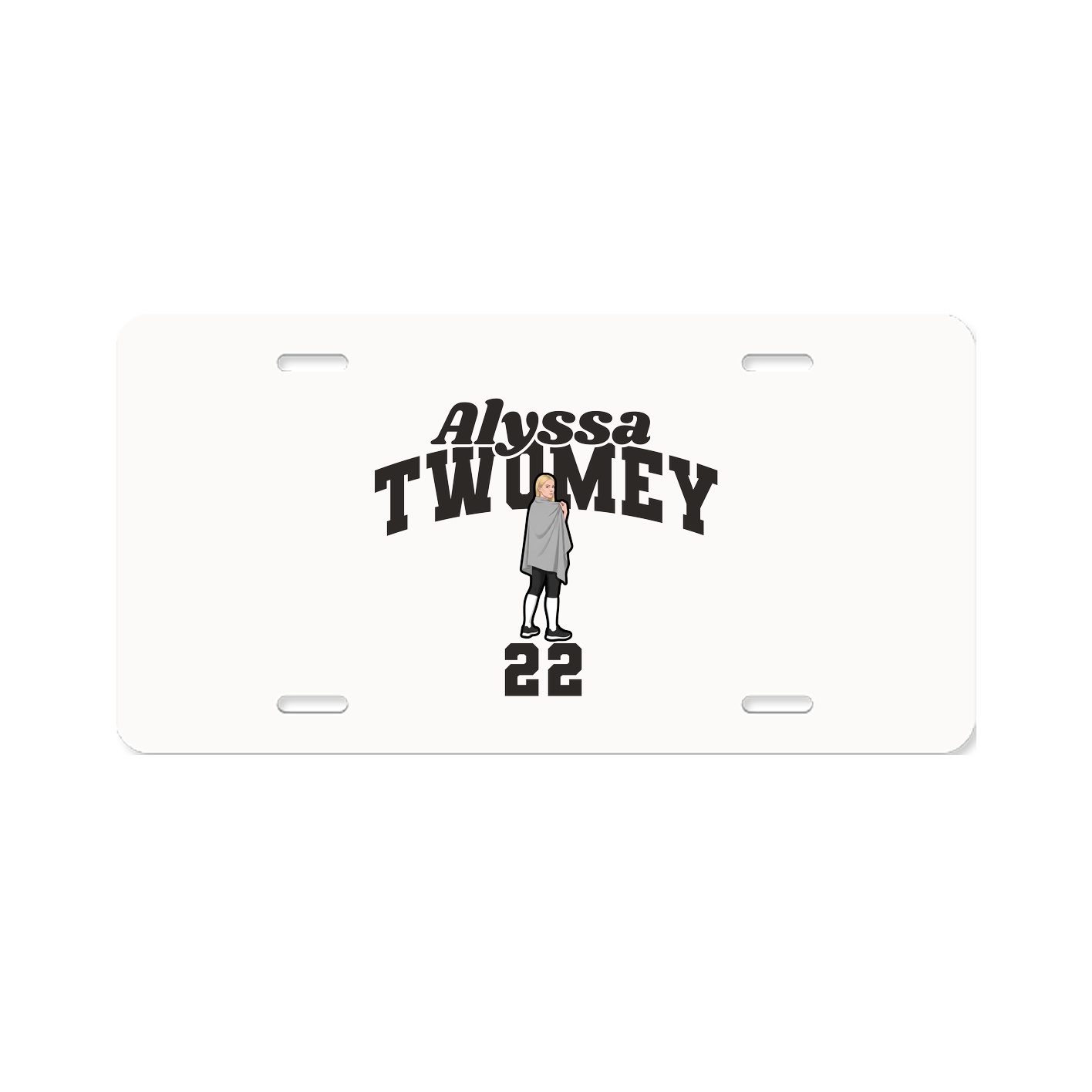 License Plate — Signature Arch in Classic