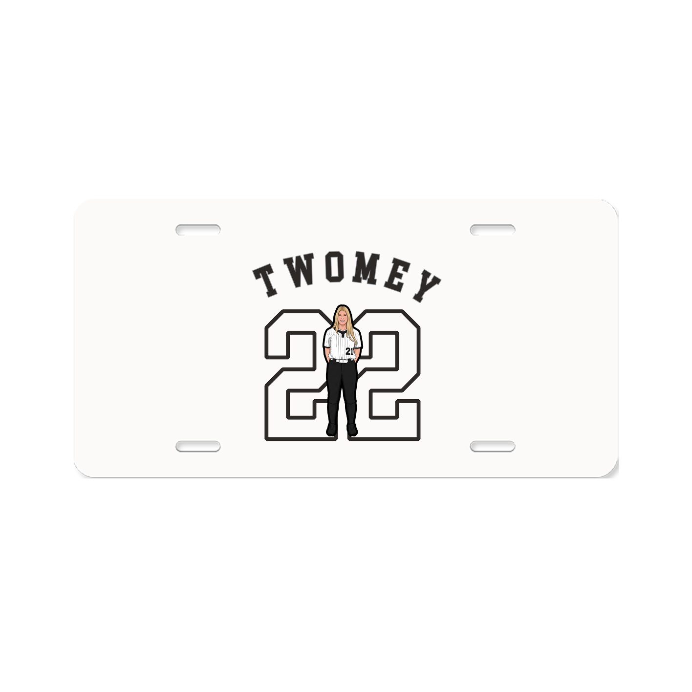 License Plate — Shirsey Arch in Classic