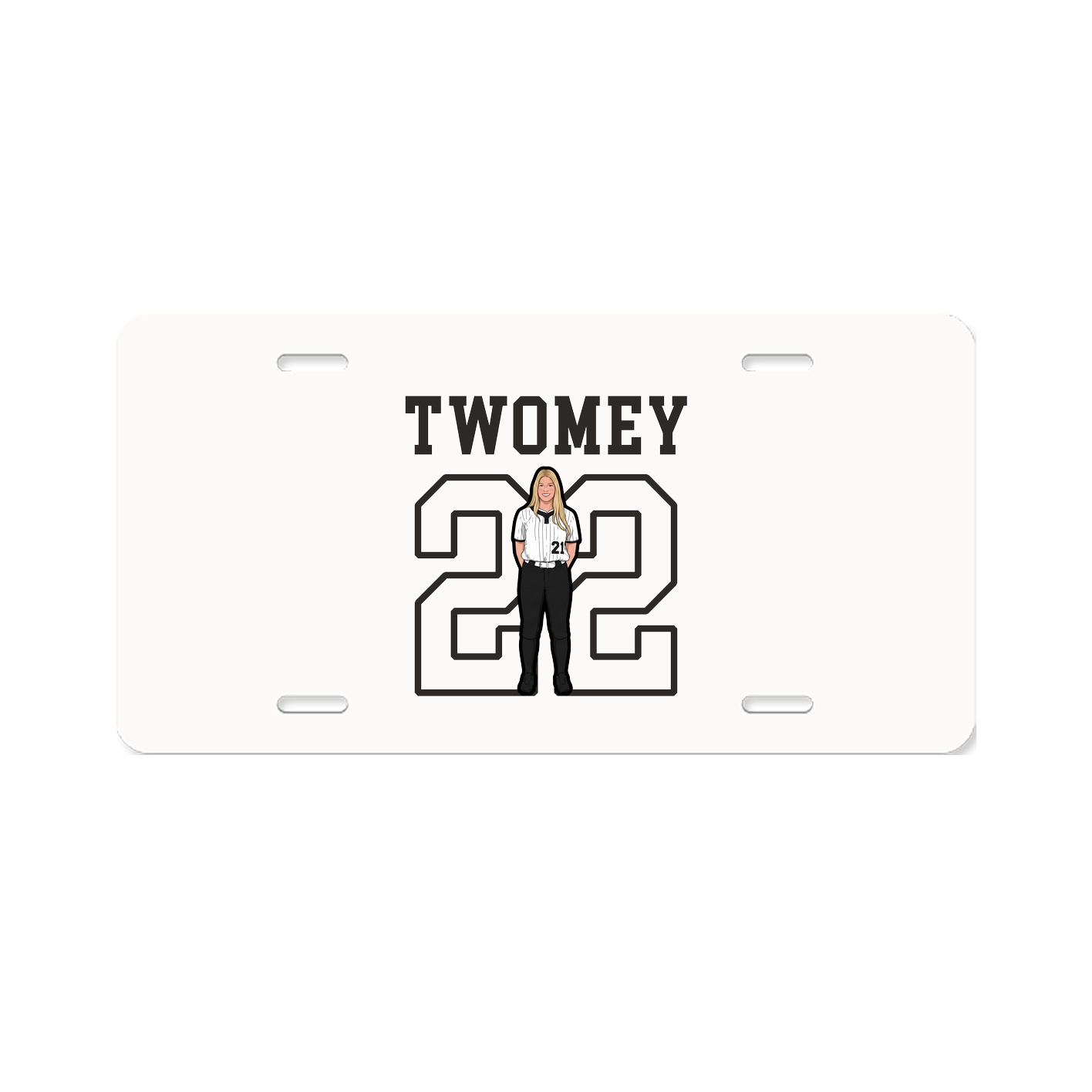 License Plate — Shirsey in Classic