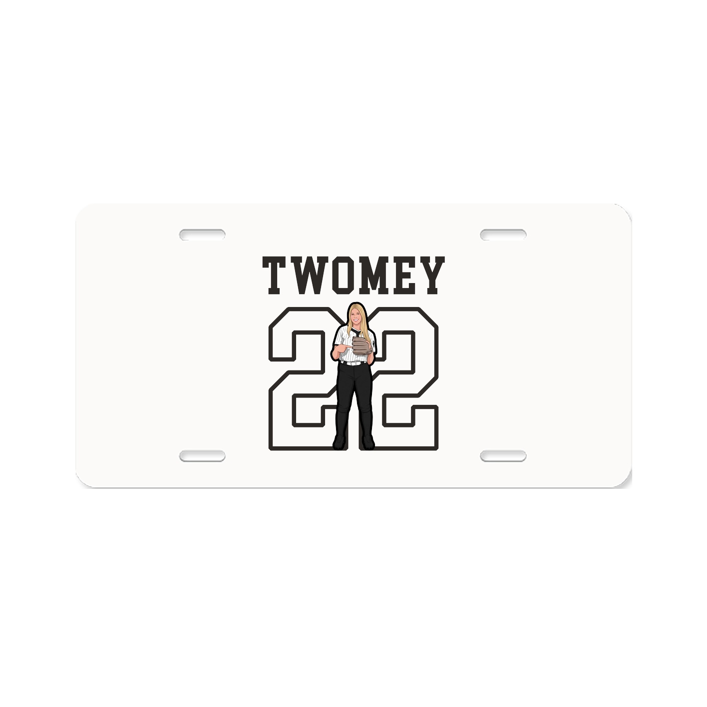 License Plate — Shirsey in Classic