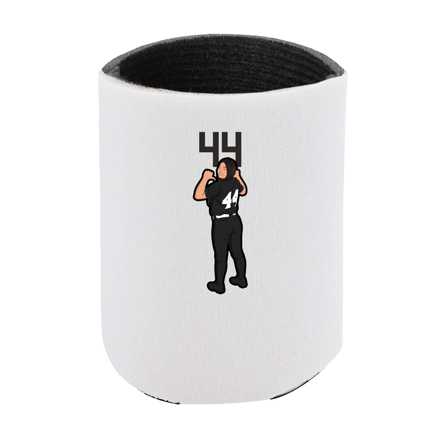Can Holder — Number Top in White