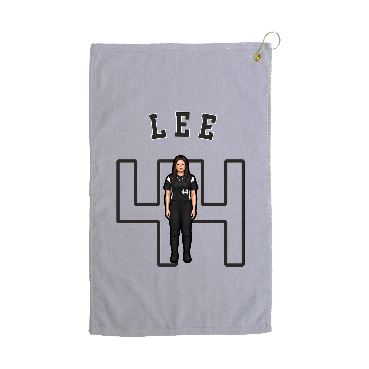 Golf Towel — Shirsey Arch in Grey