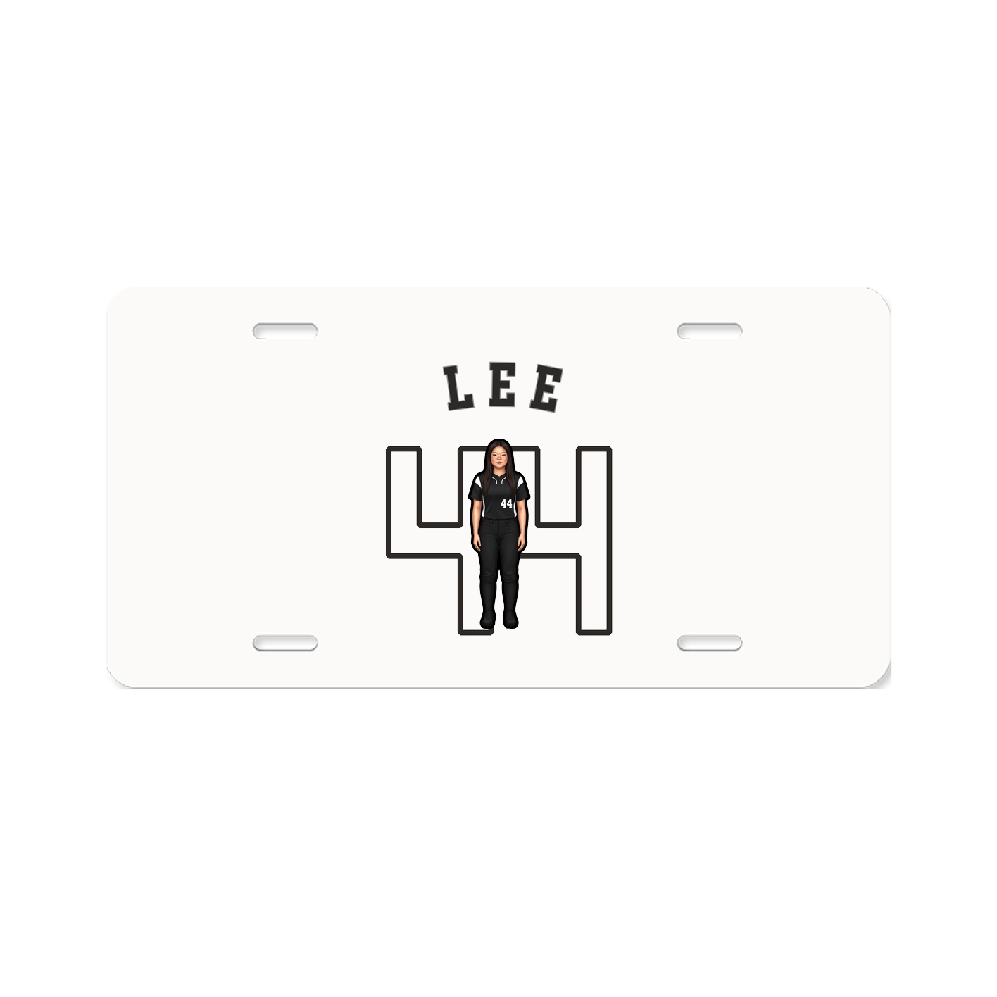 License Plate — Shirsey Arch in Classic