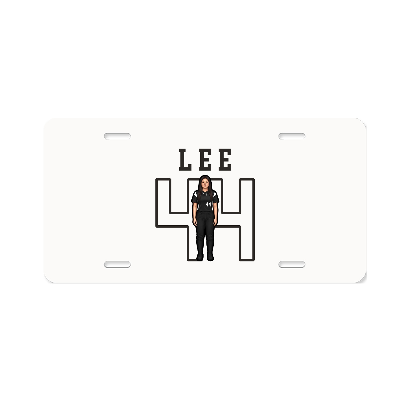 License Plate — Shirsey in Classic