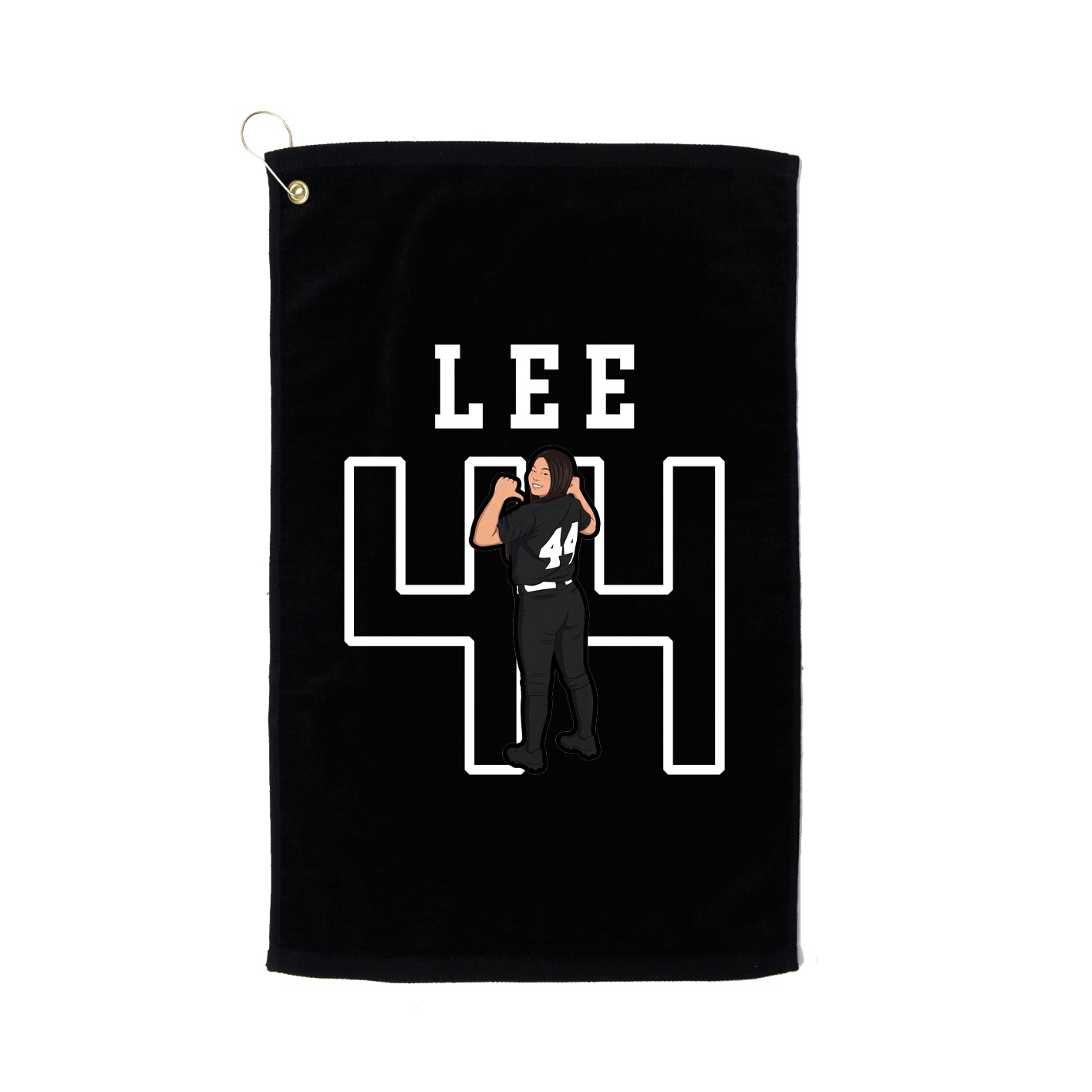 Golf Towel — Shirsey in Black