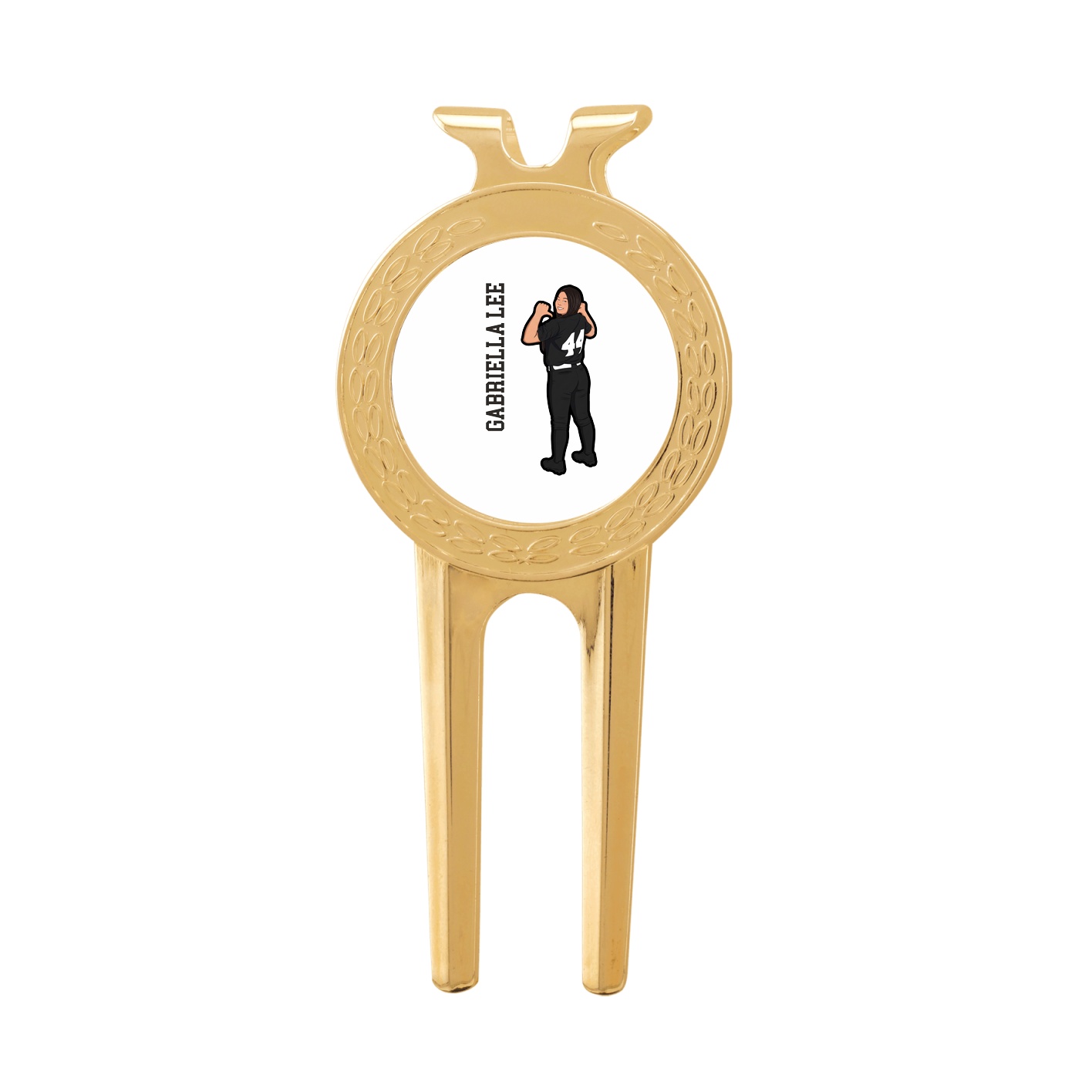 Divot Tool with Ball Marker — Name Vertical in Classic