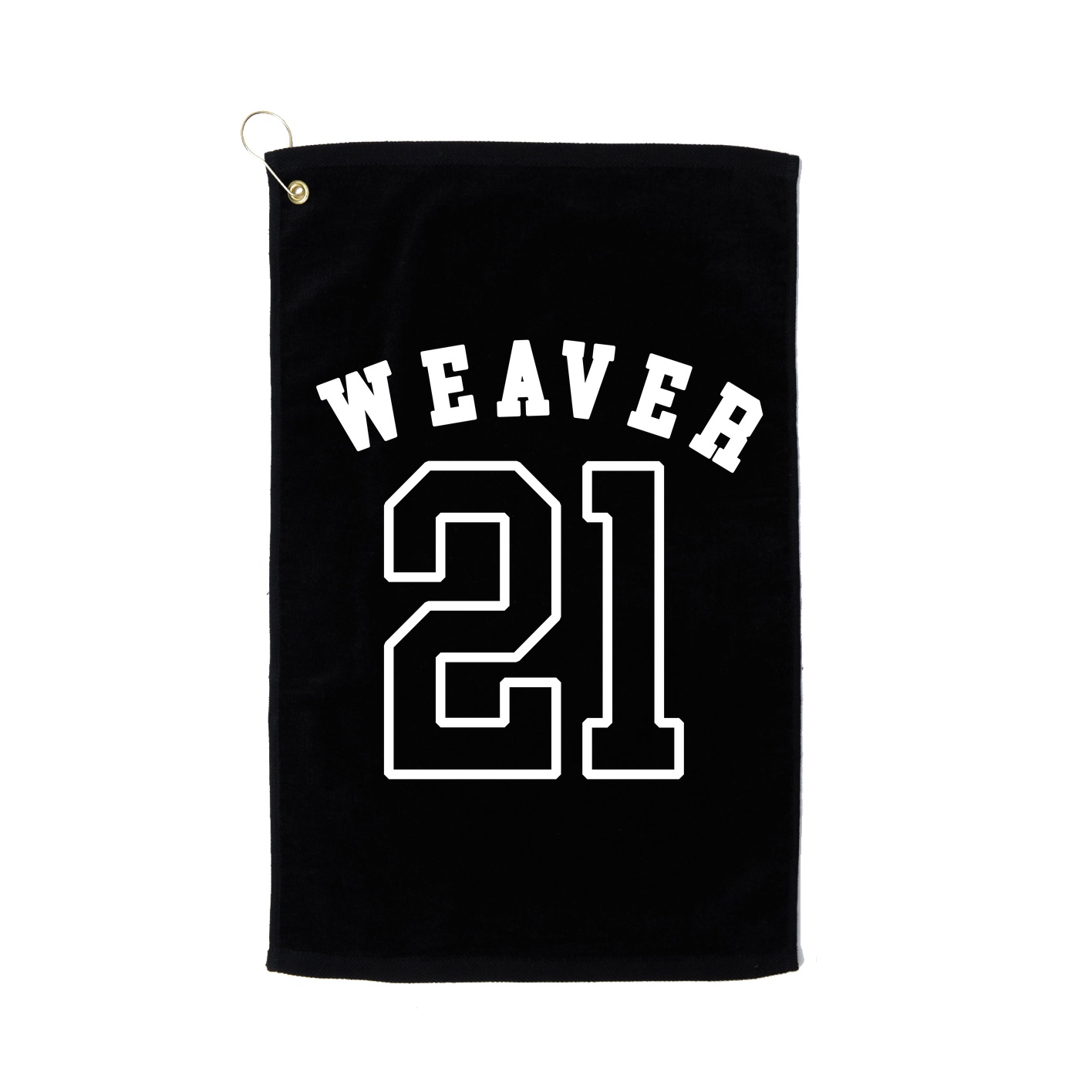 Golf Towel — Shirsey Arch in Black