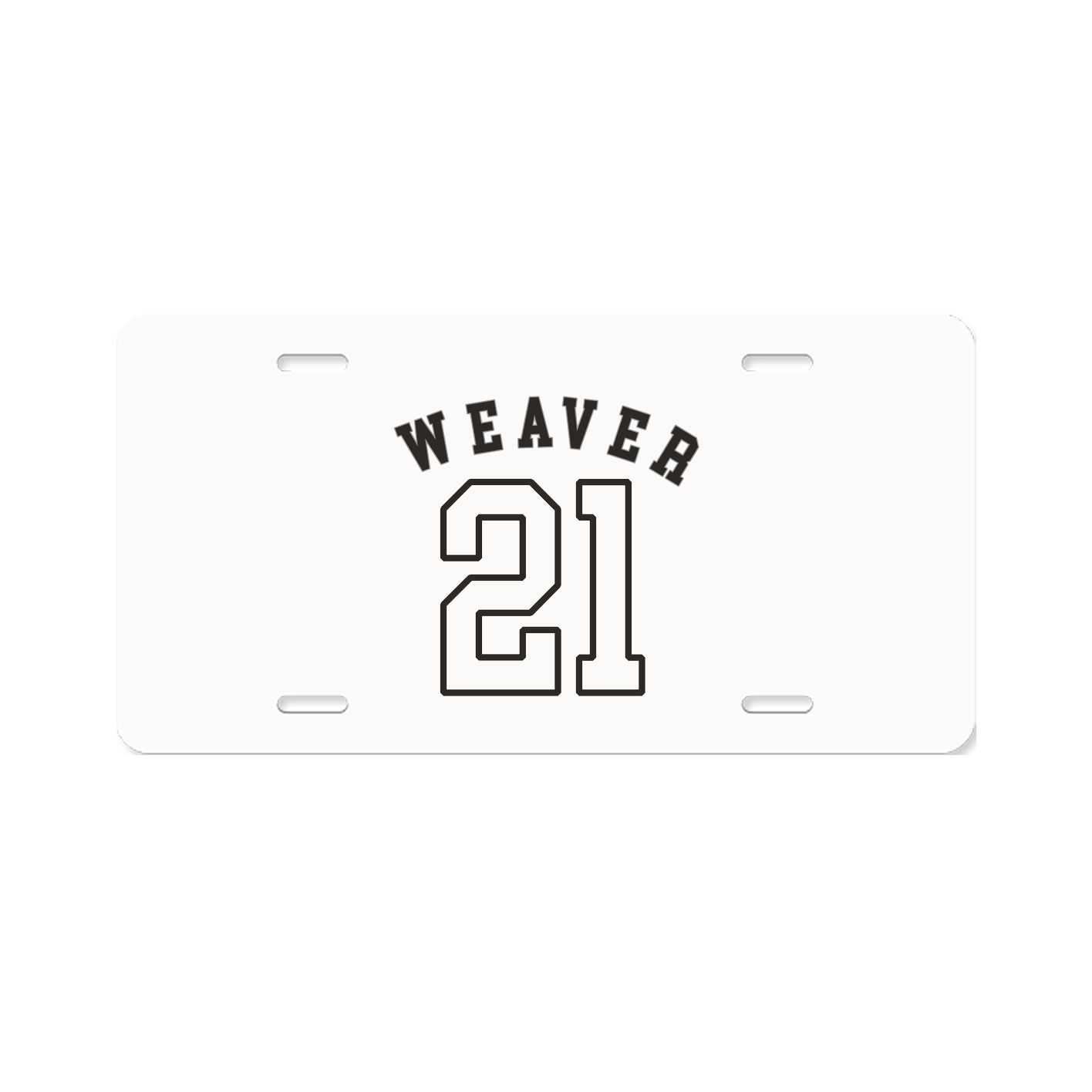 License Plate — Shirsey Arch in Classic