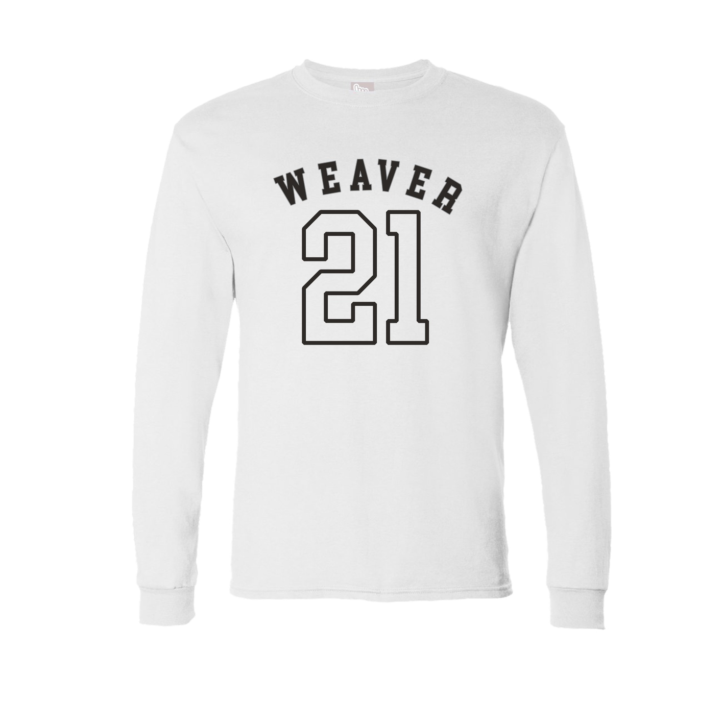 Long Sleeve Tee — Shirsey Arch in White