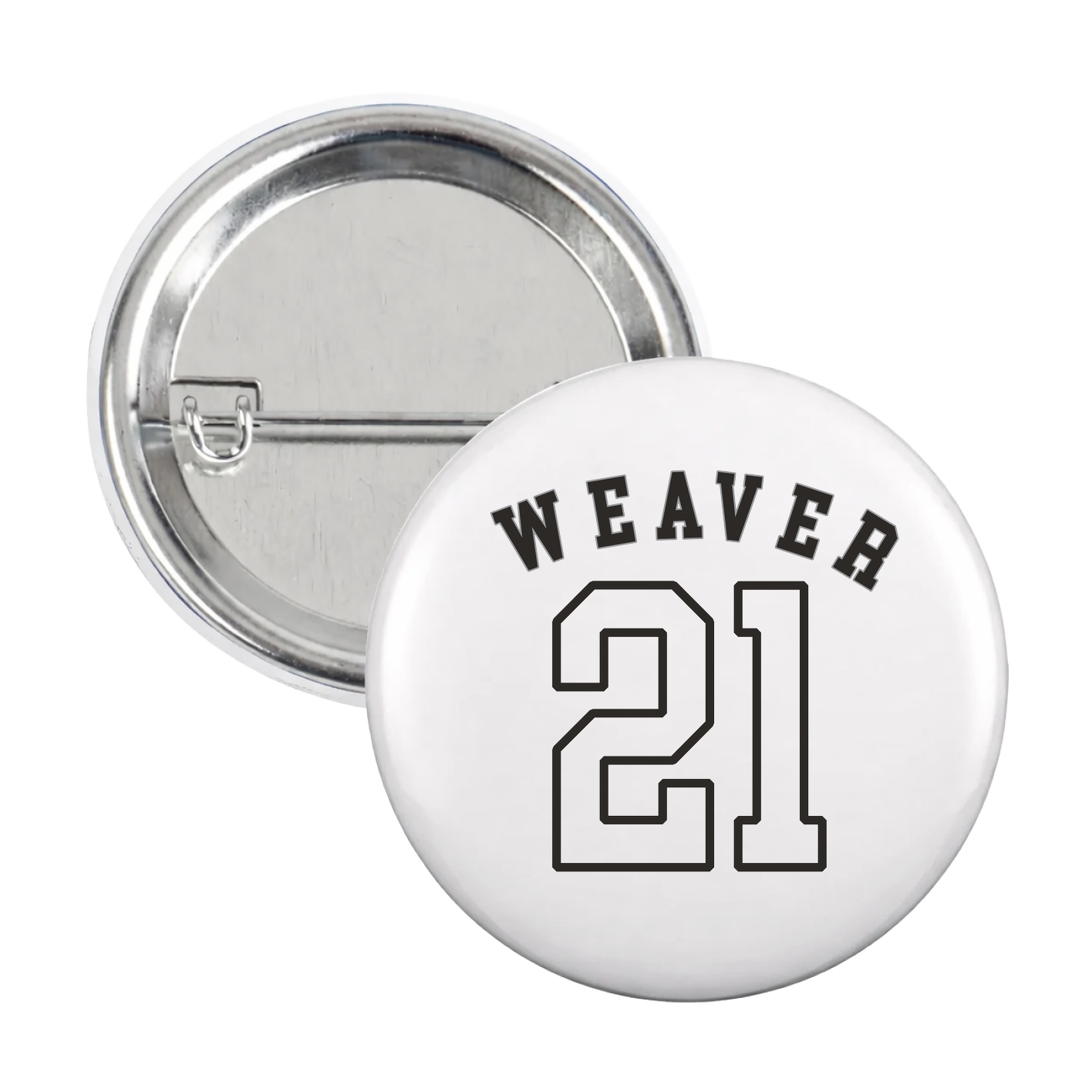 Game Day Button — Shirsey Arch in White