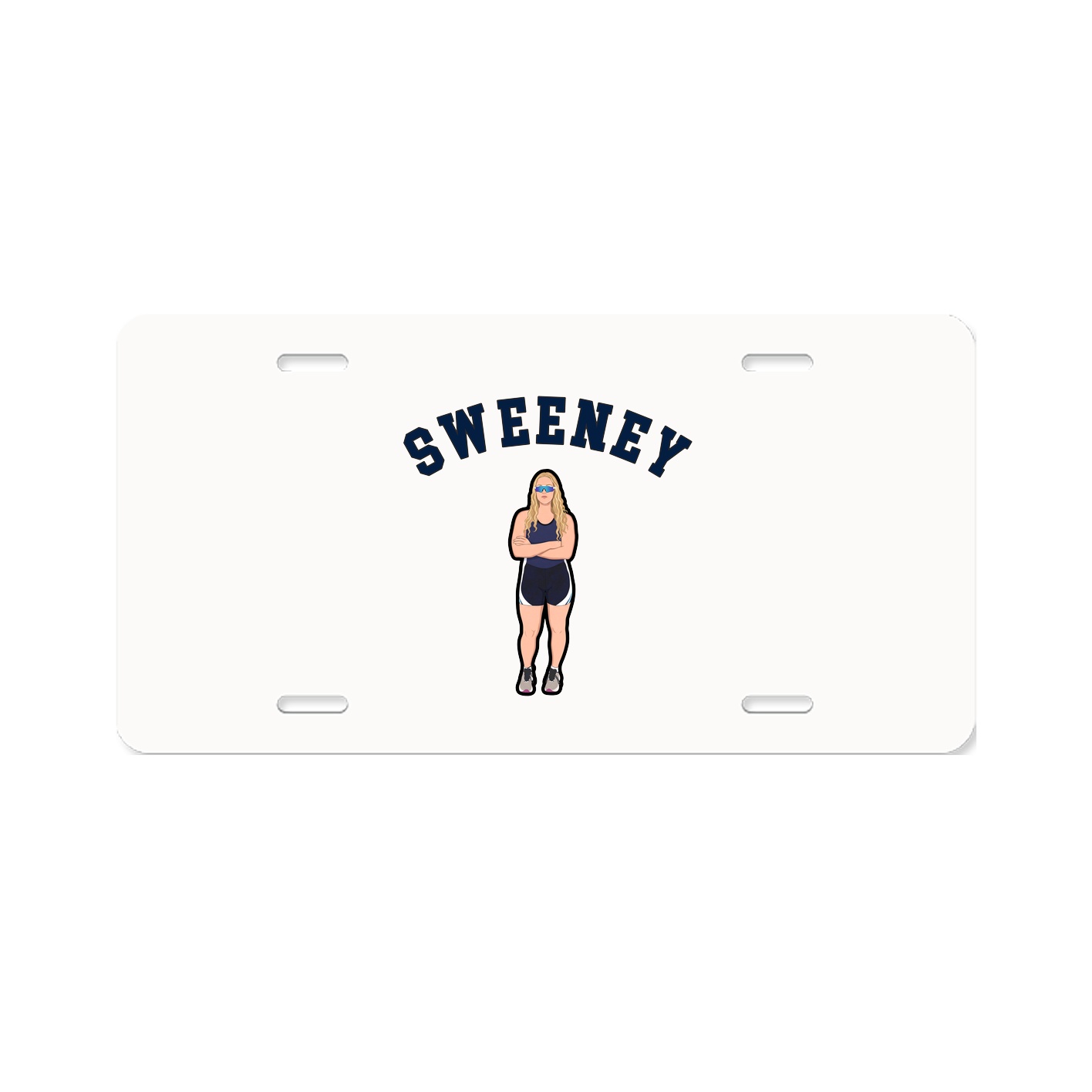License Plate — Shirsey Arch in Classic