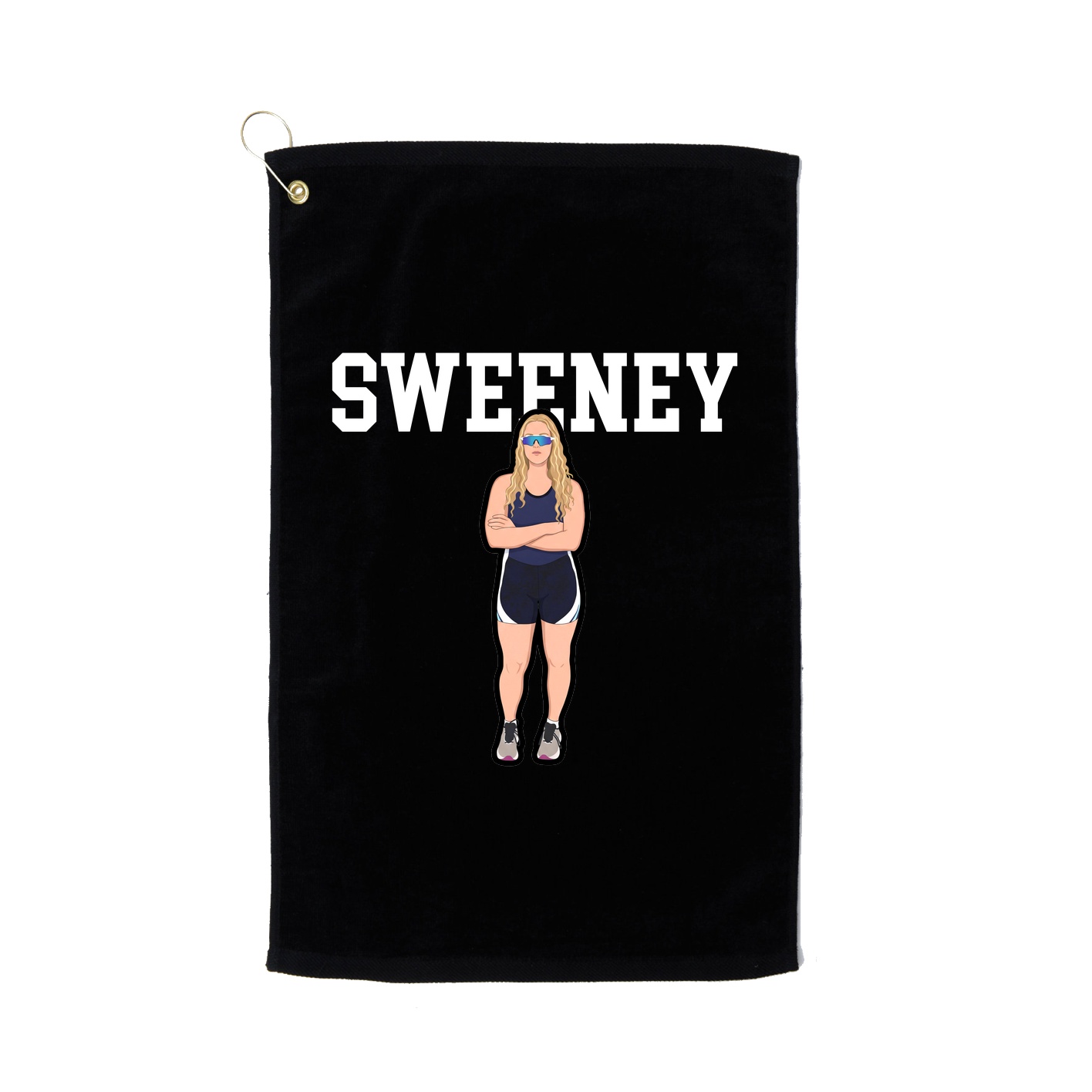 Golf Towel — Shirsey in Black