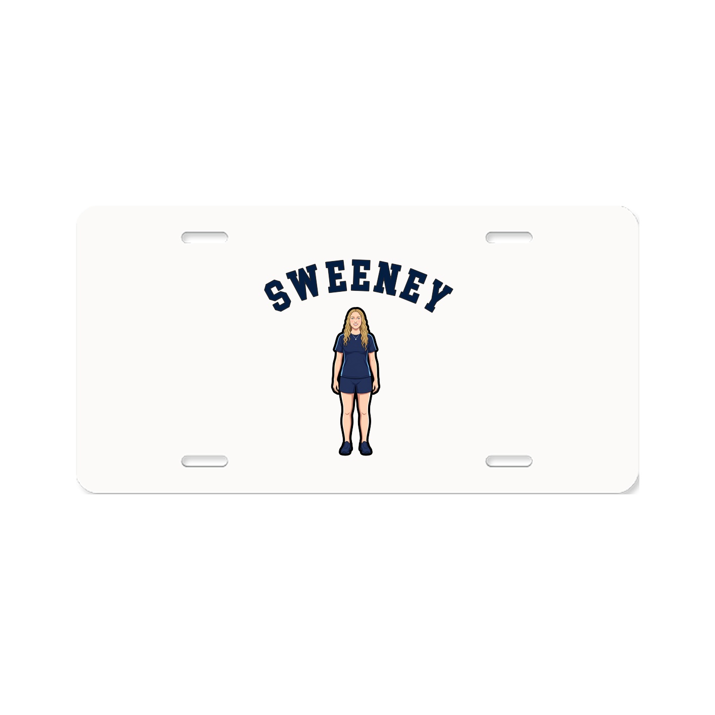 License Plate — Shirsey Arch in Classic