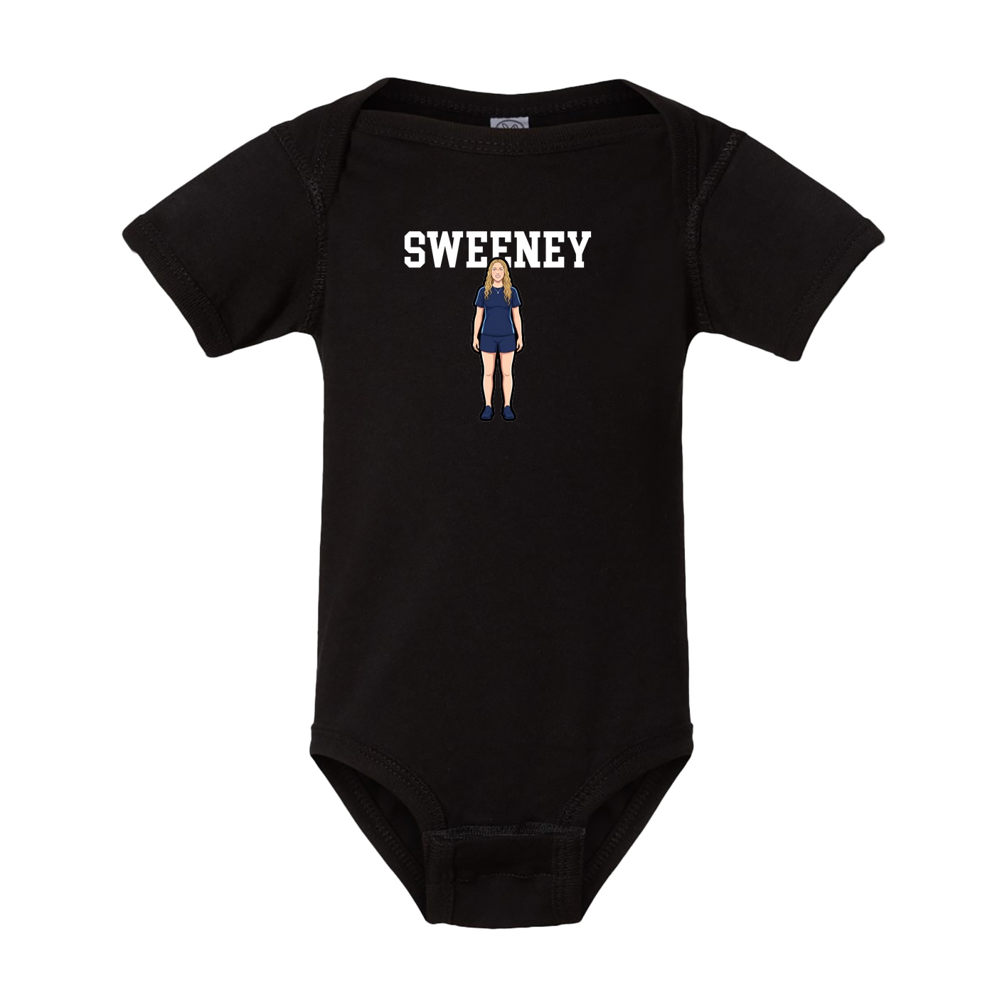 Baby Onesie — Shirsey in Black