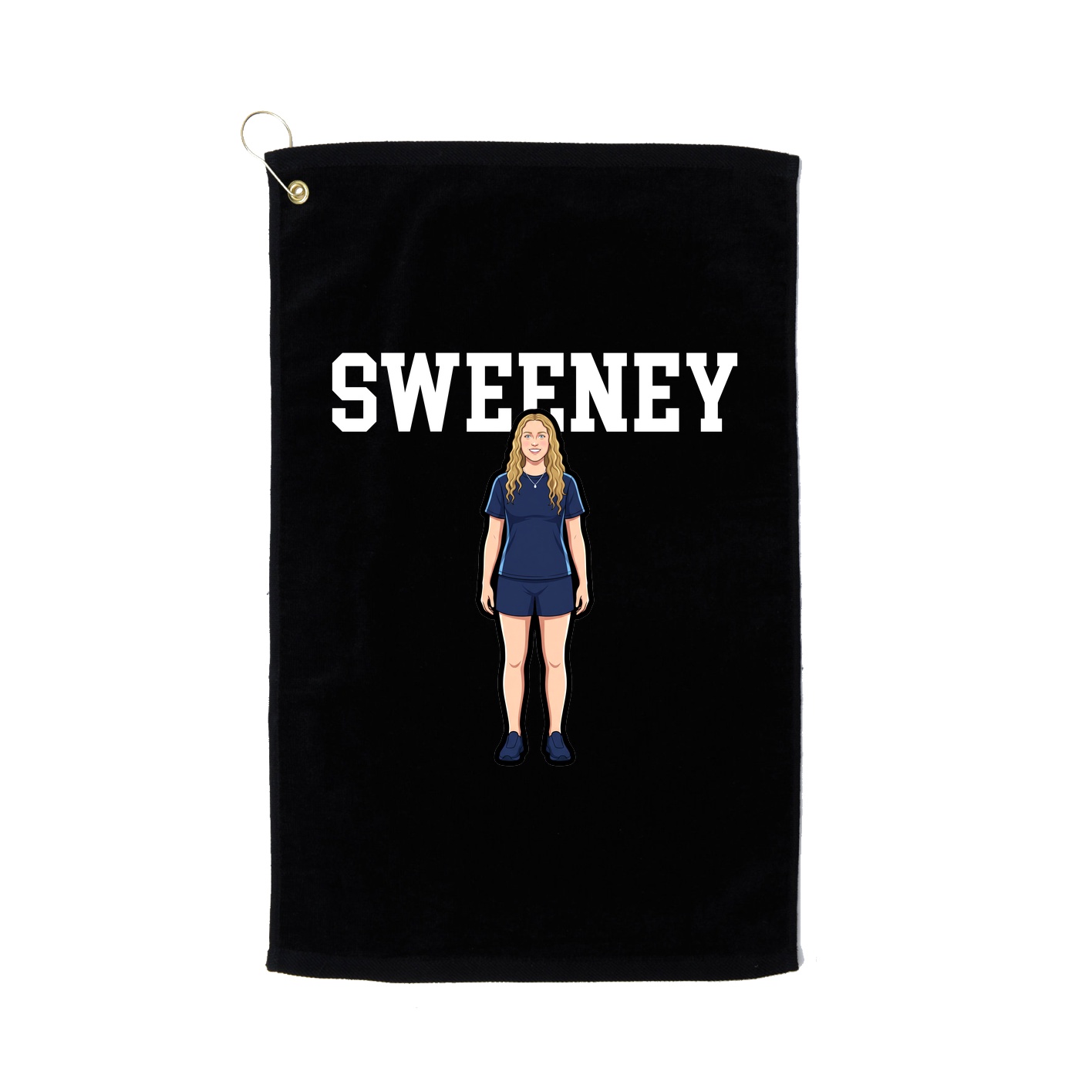 Golf Towel — Shirsey in Black