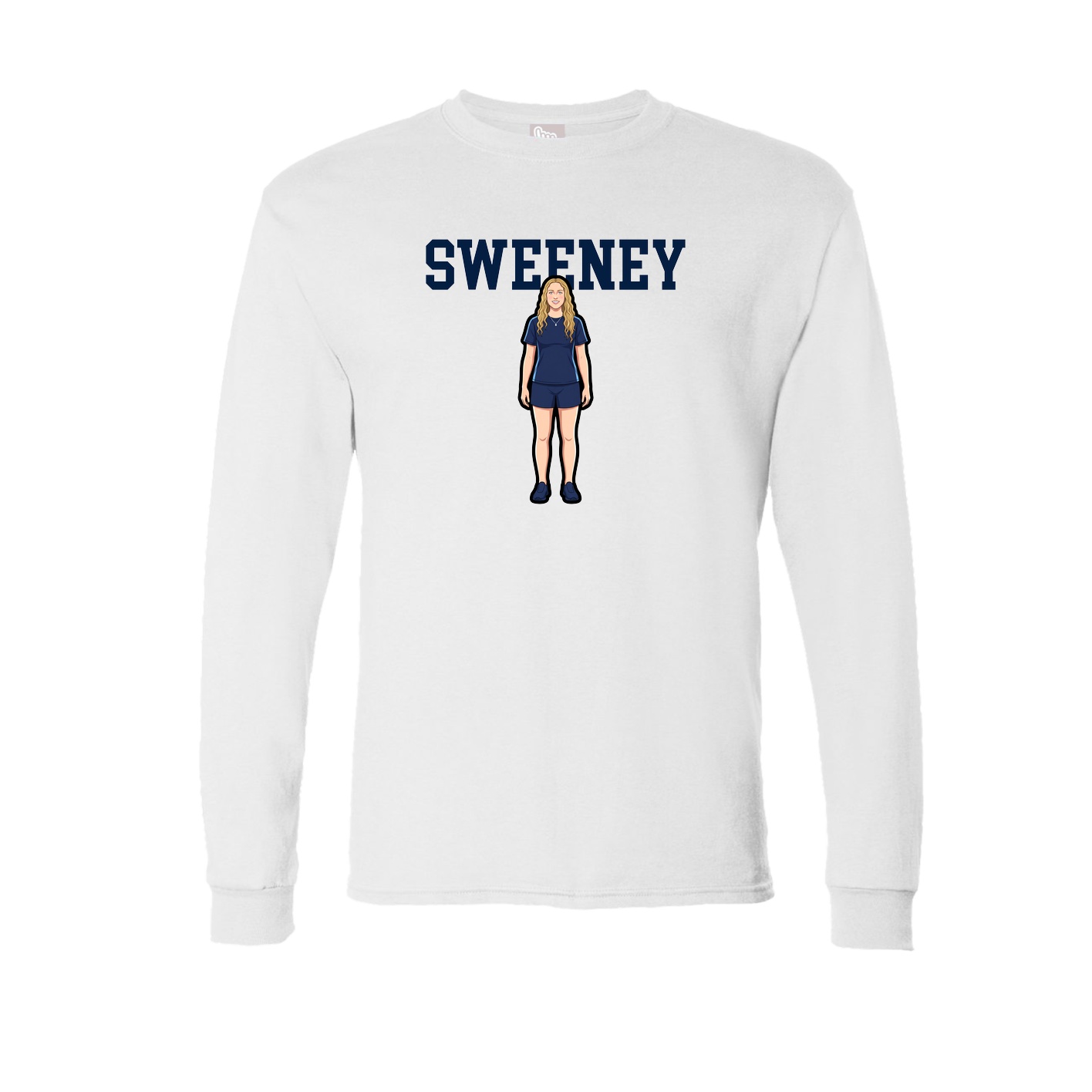 Long Sleeve Tee — Shirsey in White