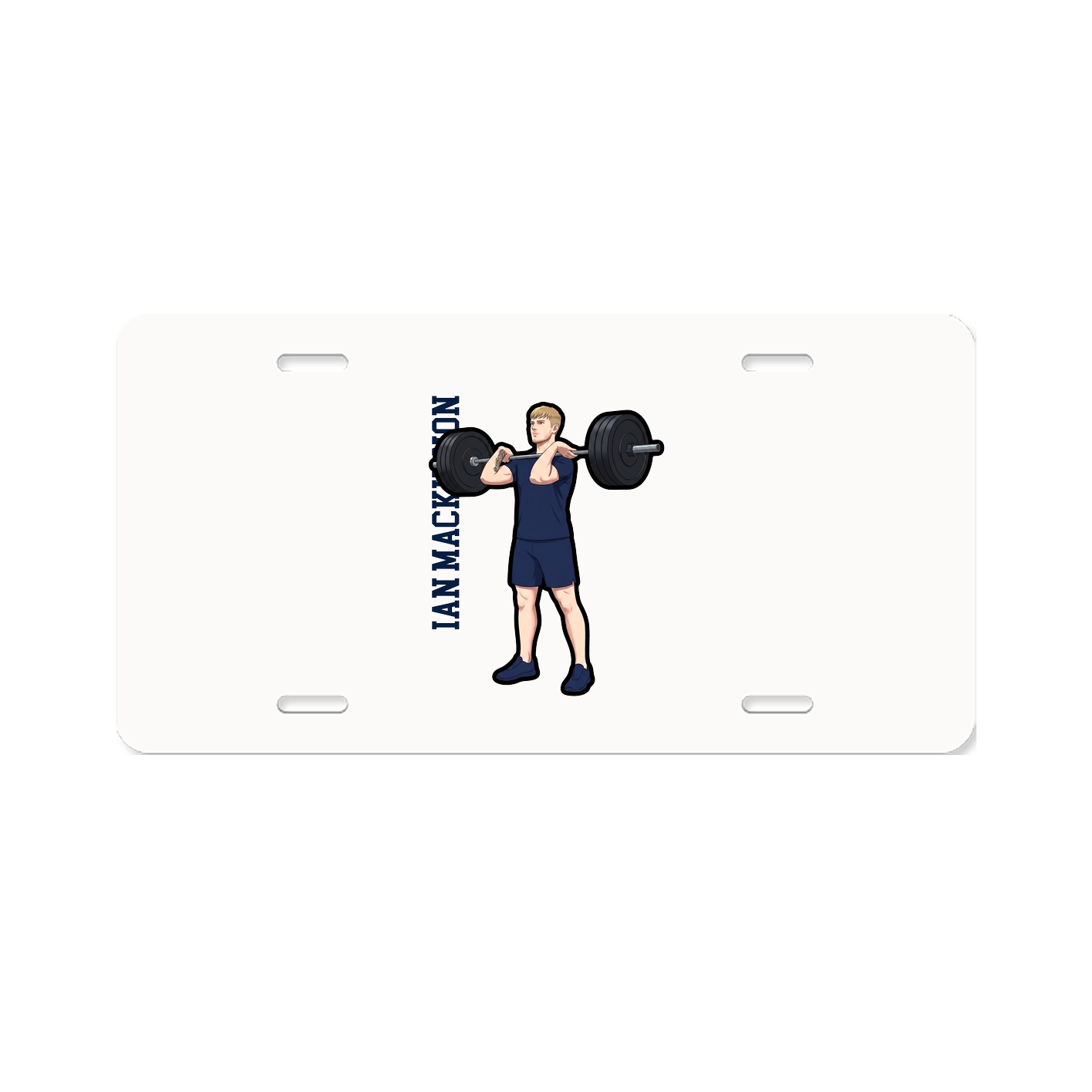 Aluminum License Plate