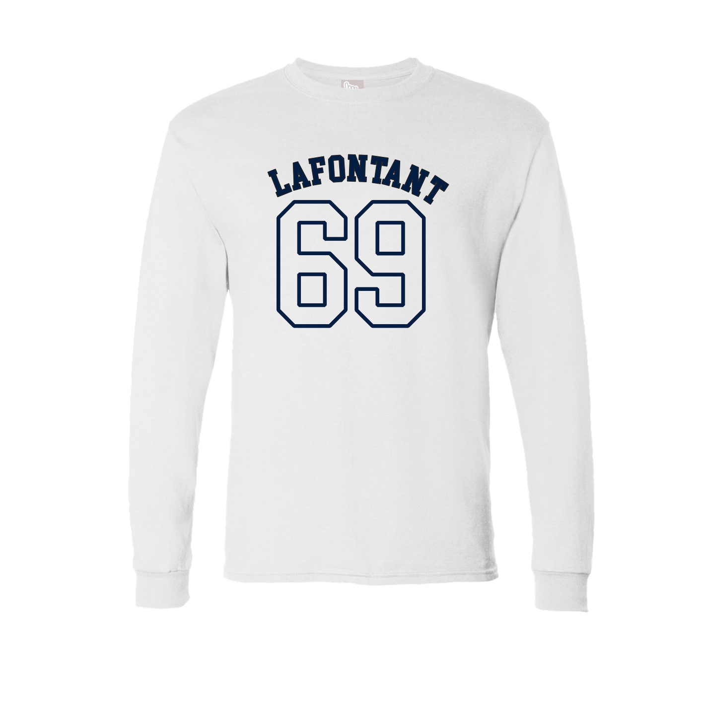 Long Sleeve Tee — Shirsey Arch in White