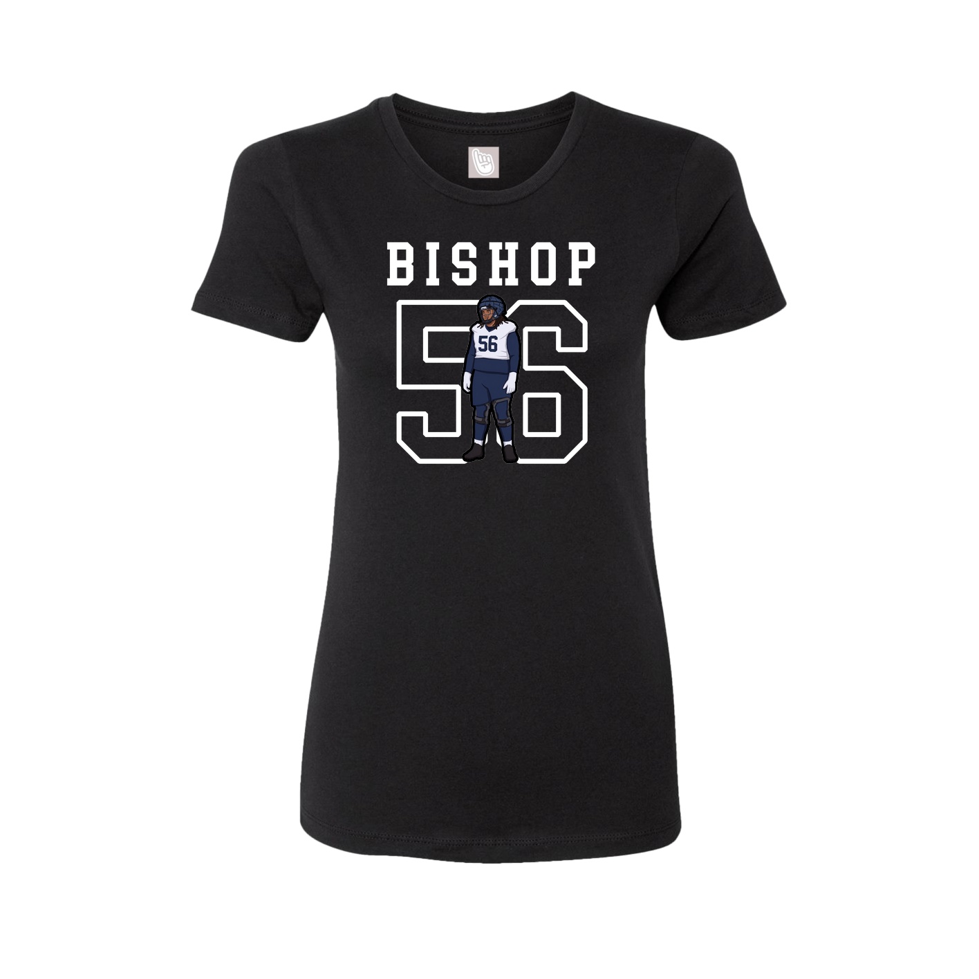 Fitted Women's Tee — Shirsey in Black