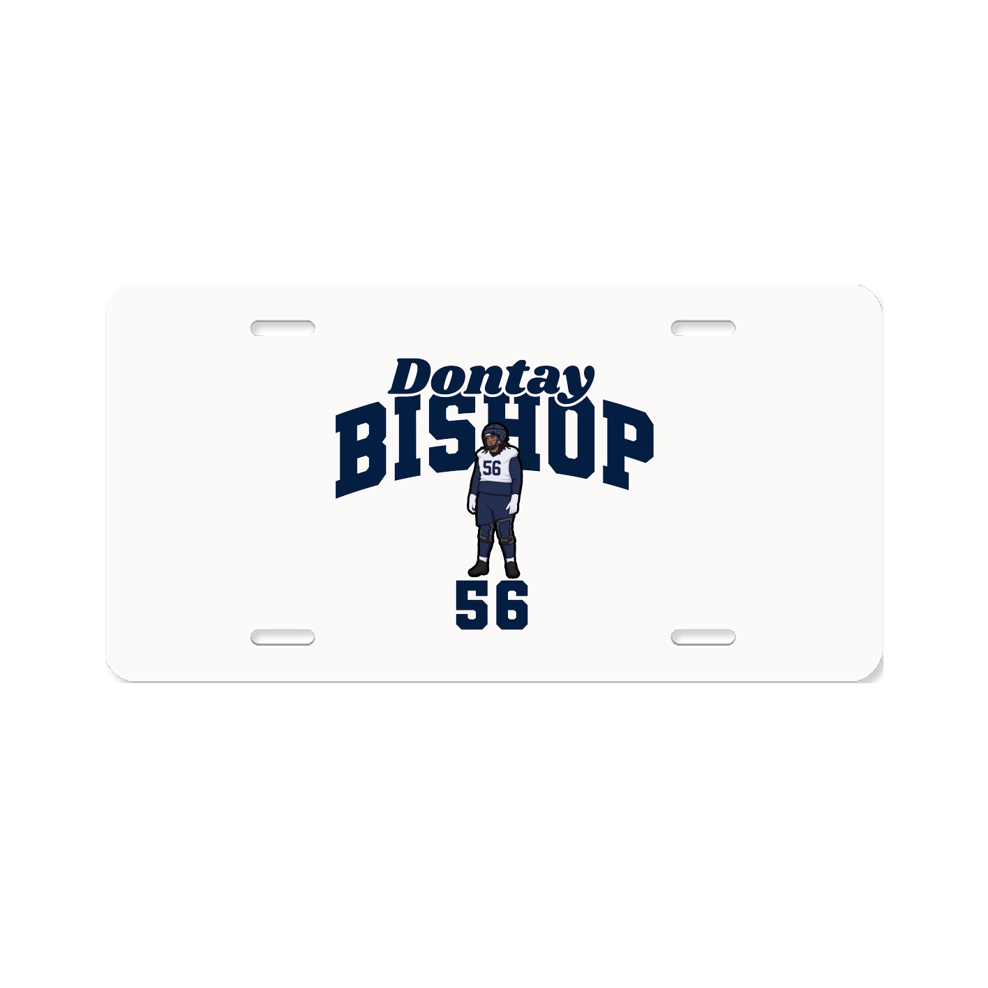 License Plate — Signature Arch in Classic