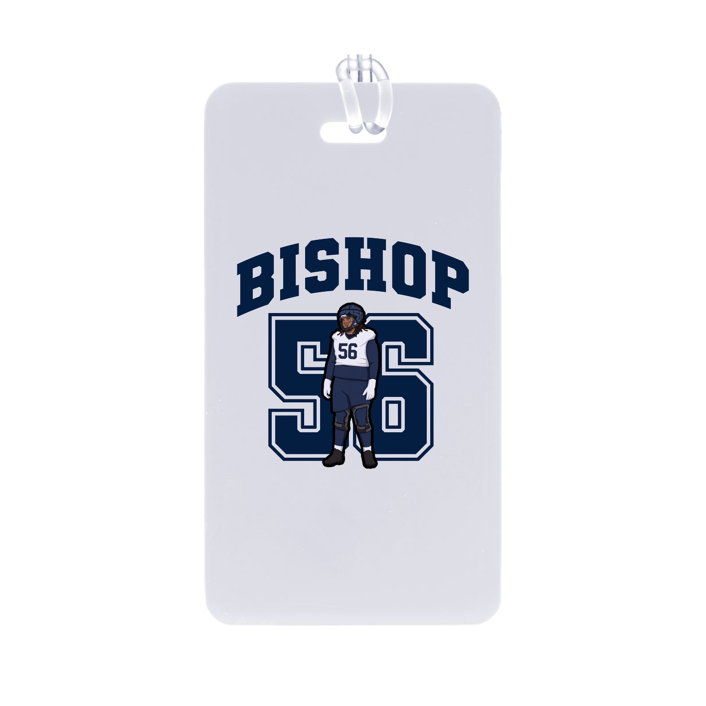Bag Tag — Number in Classic