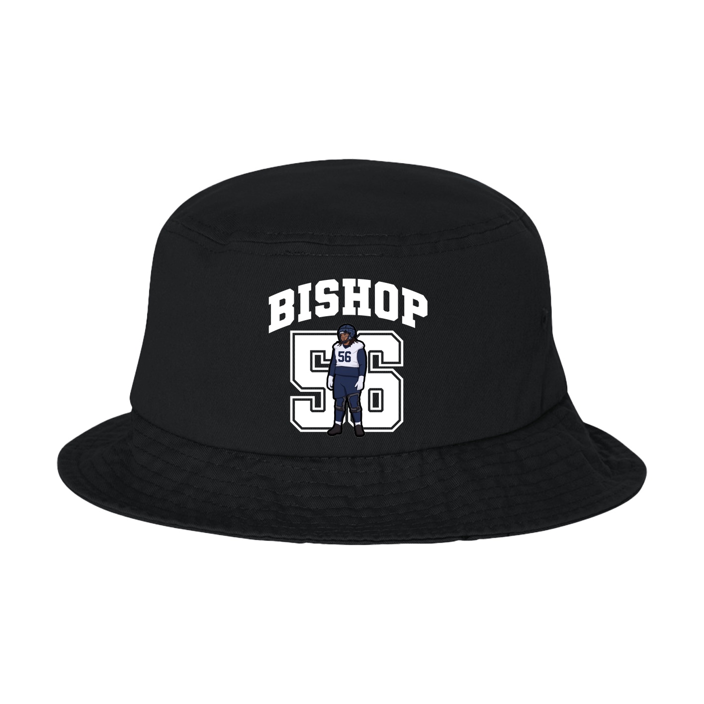 Bucket Cap — Number in Black