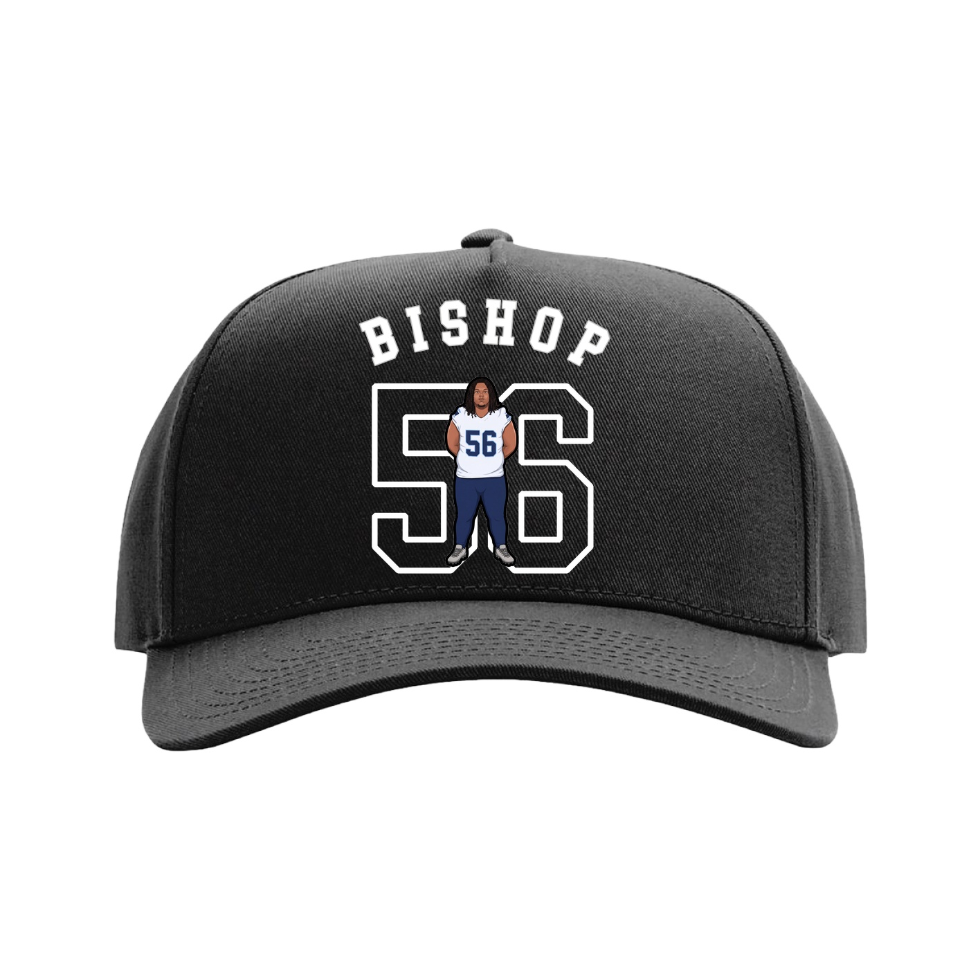 Full Fabric Five-Panel Champ Cap
