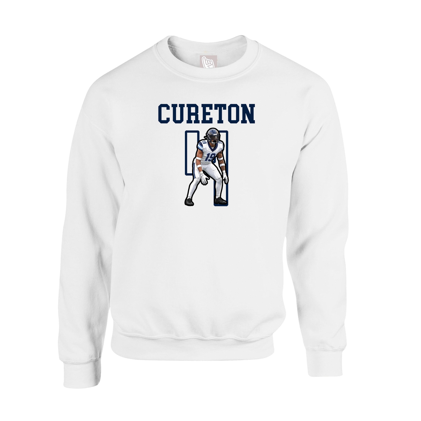 Fleece Crew — Shirsey in White