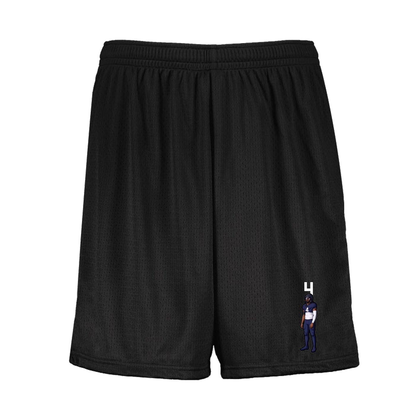 Shorts — Number Top in Black