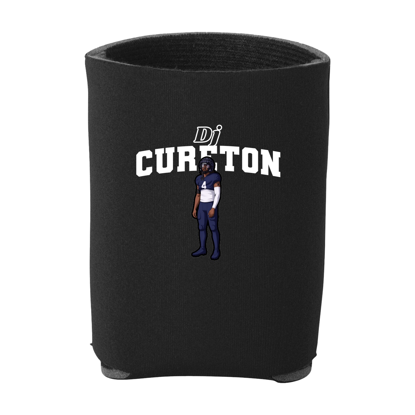 Can Holder — Name Arch in Black
